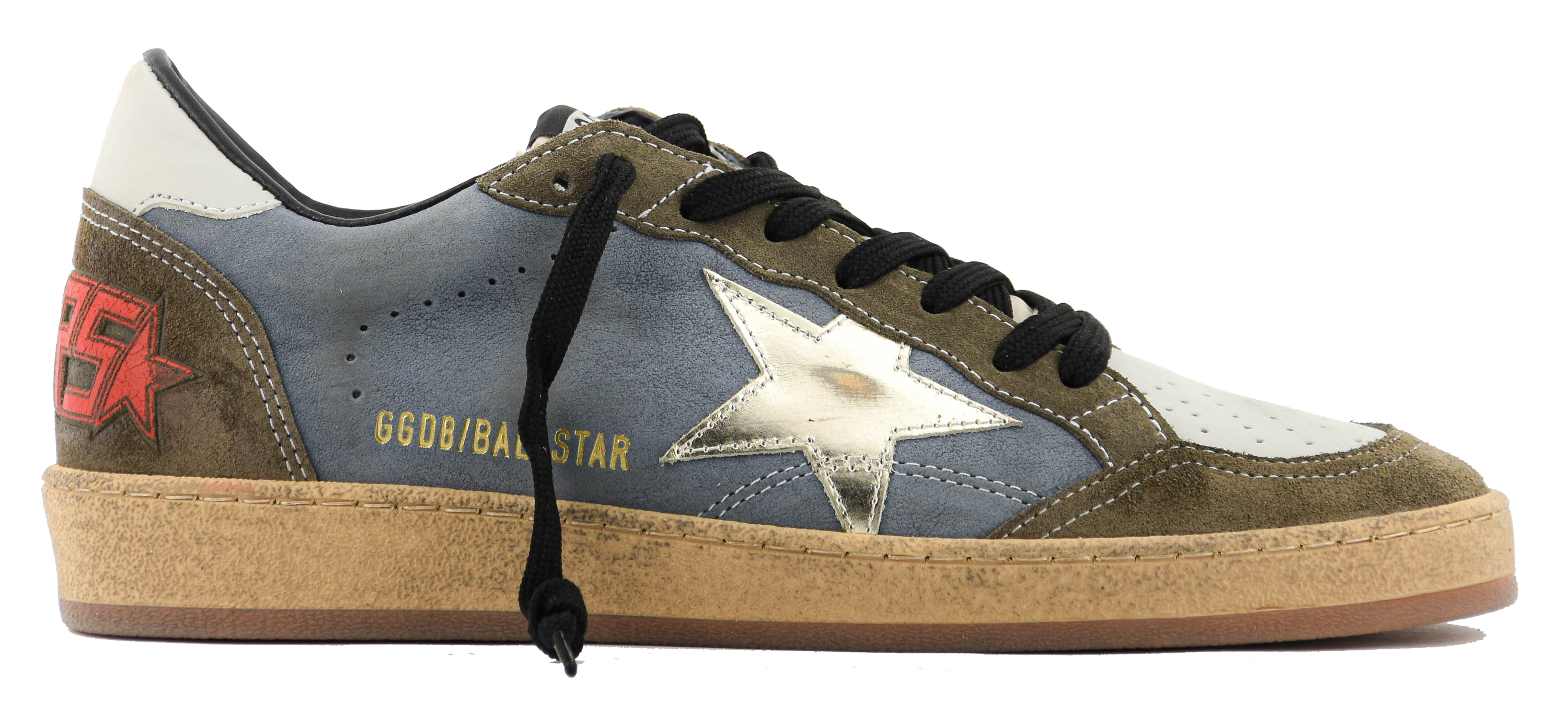GOLDEN GOOSE BALLSTAR DENIM BLUE