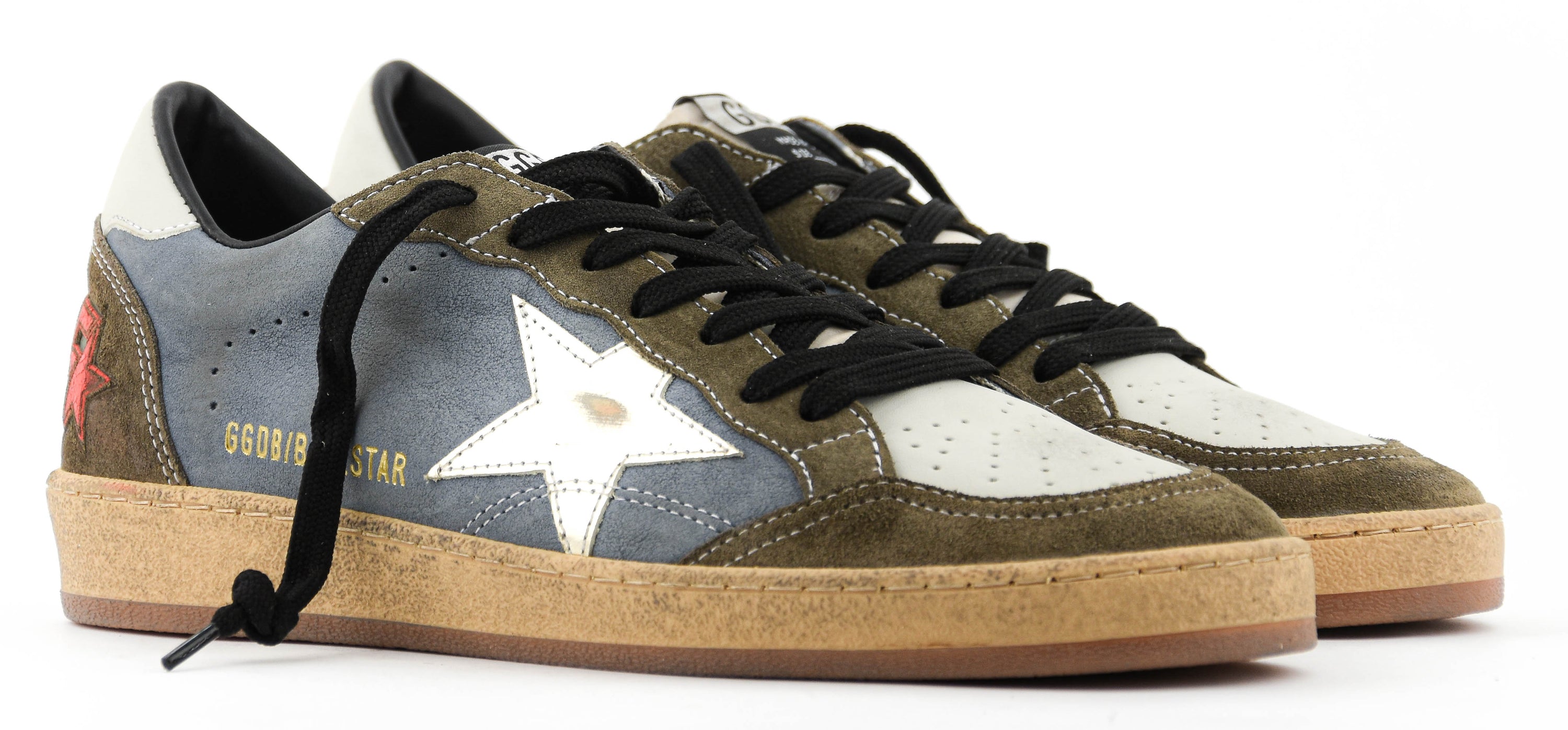 GOLDEN GOOSE BALLSTAR DENIM BLUE