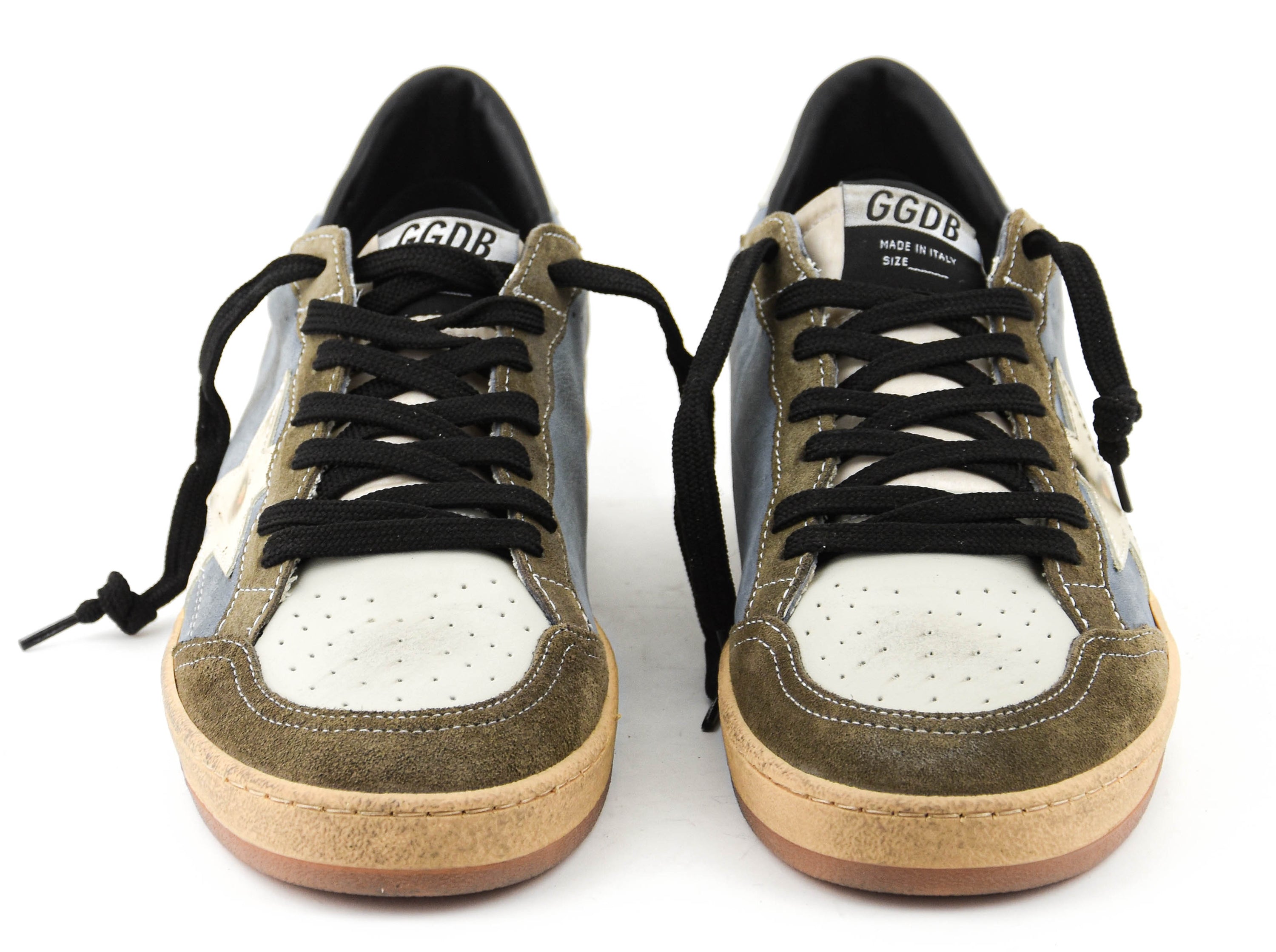 GOLDEN GOOSE BALLSTAR DENIM BLUE