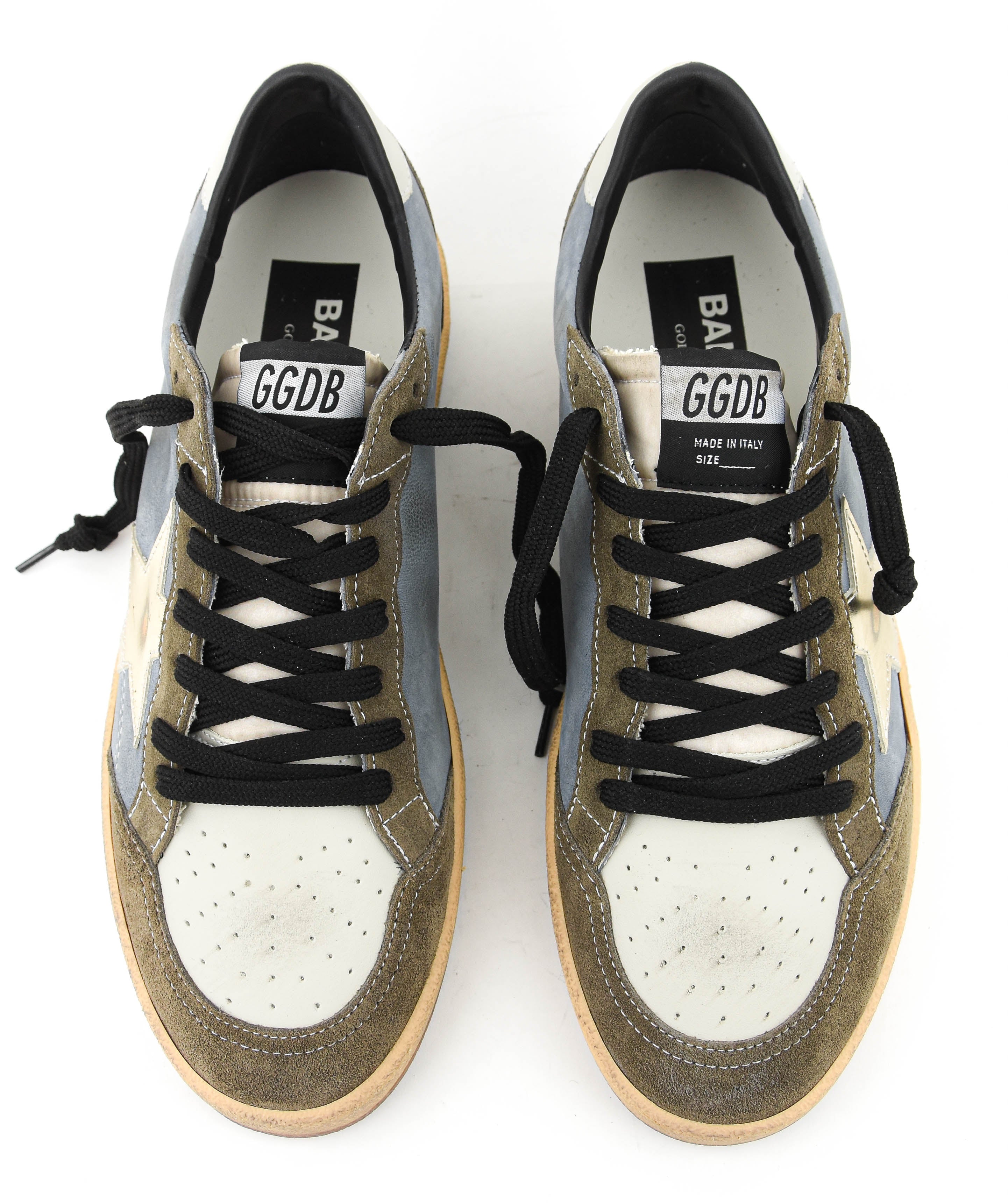 GOLDEN GOOSE BALLSTAR DENIM BLUE
