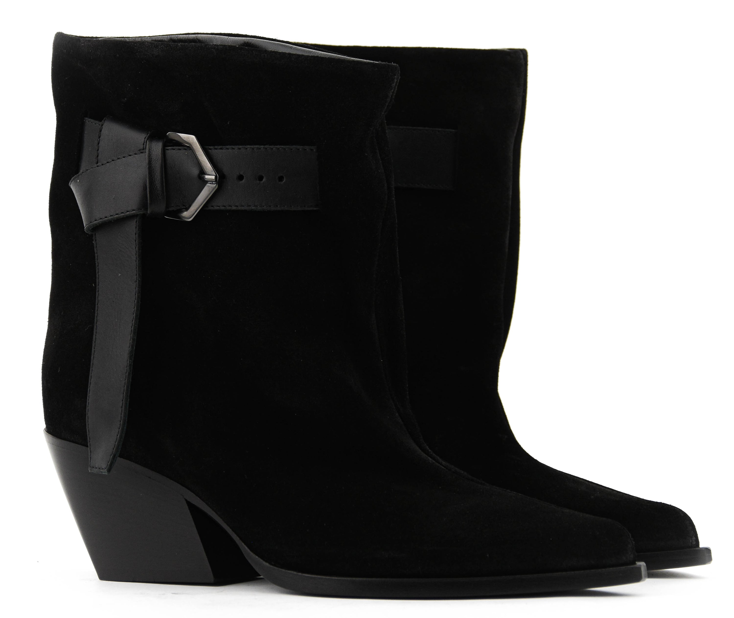ELENA IACHI SHORT BOOT KNOT BLACK