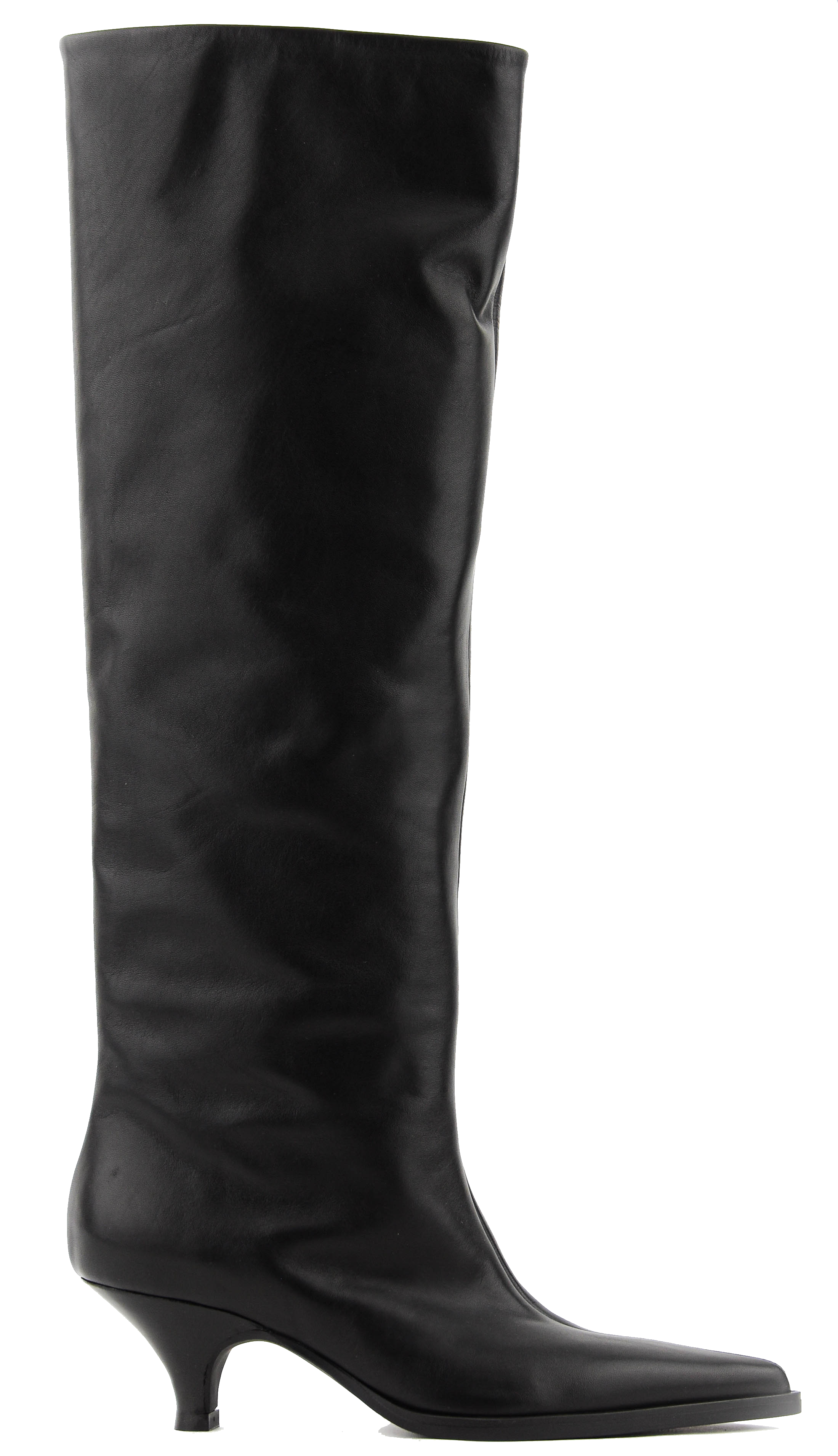 ELENA IACHI SHARP BOOT LONG BLACK