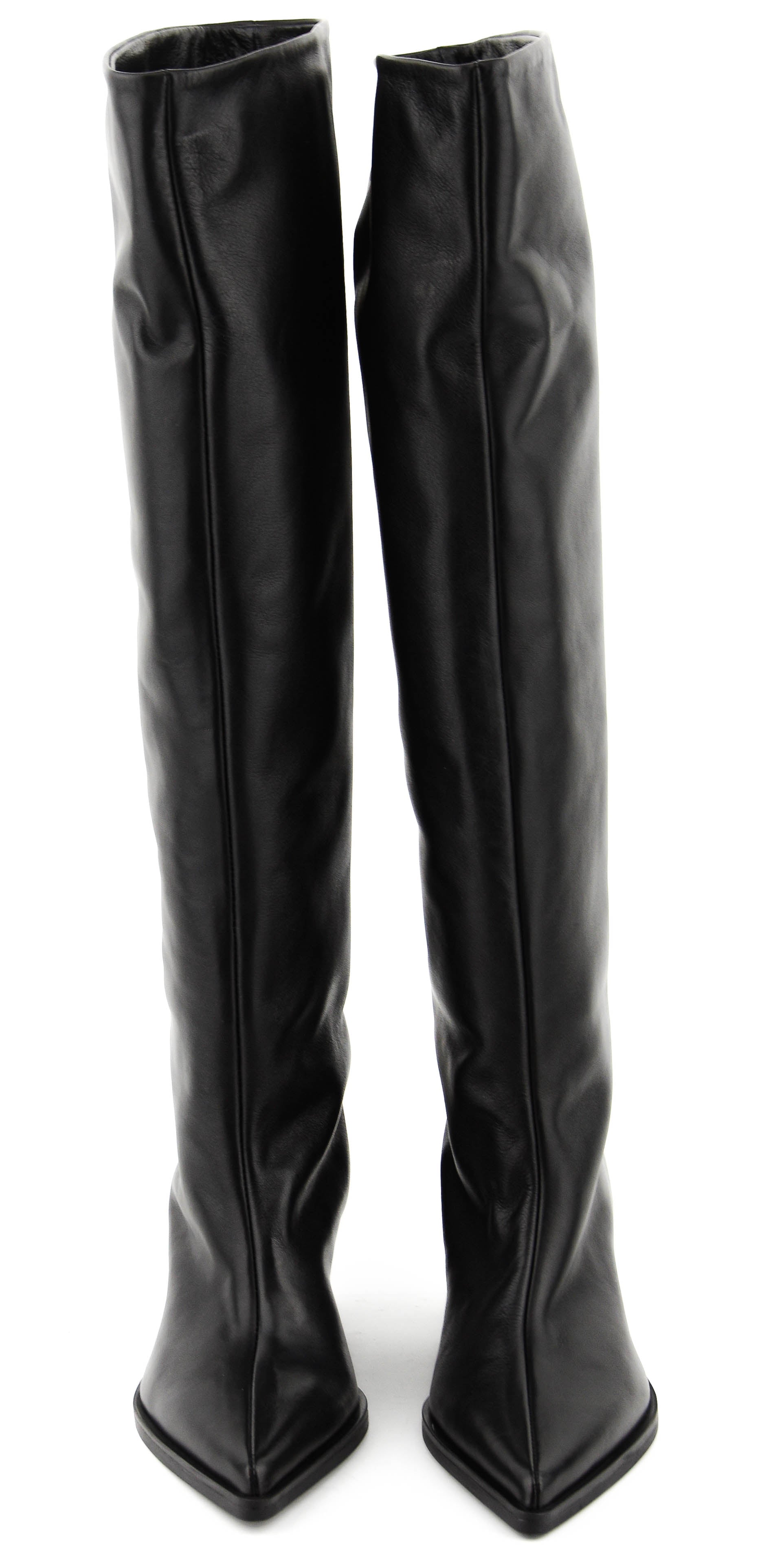ELENA IACHI SHARP BOOT LONG BLACK