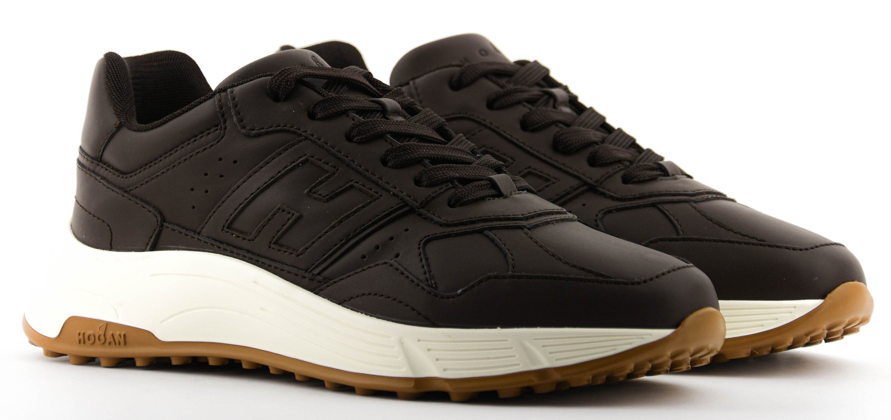 HOGAN HYPERLIGHT BROWN LEATHER