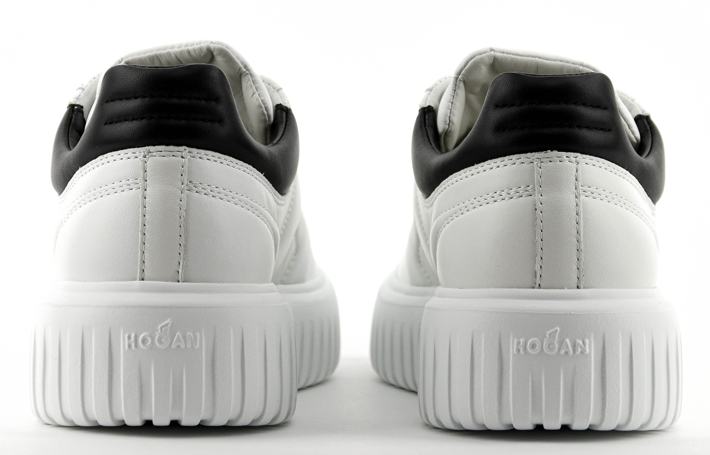 HOGAN H-STRIPES WHITE LEATHER