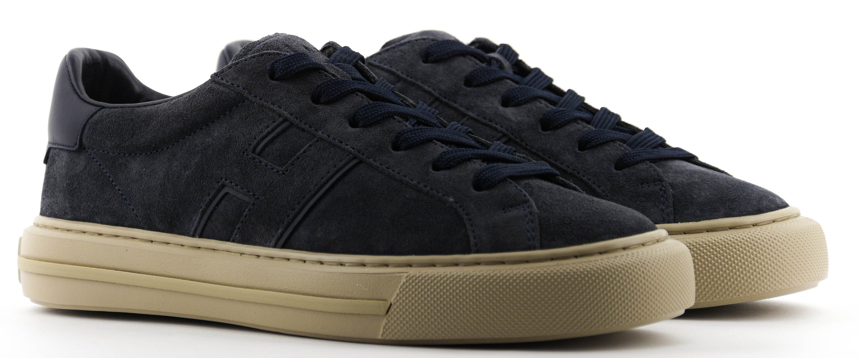 HOGAN H691 BLUE SUEDE