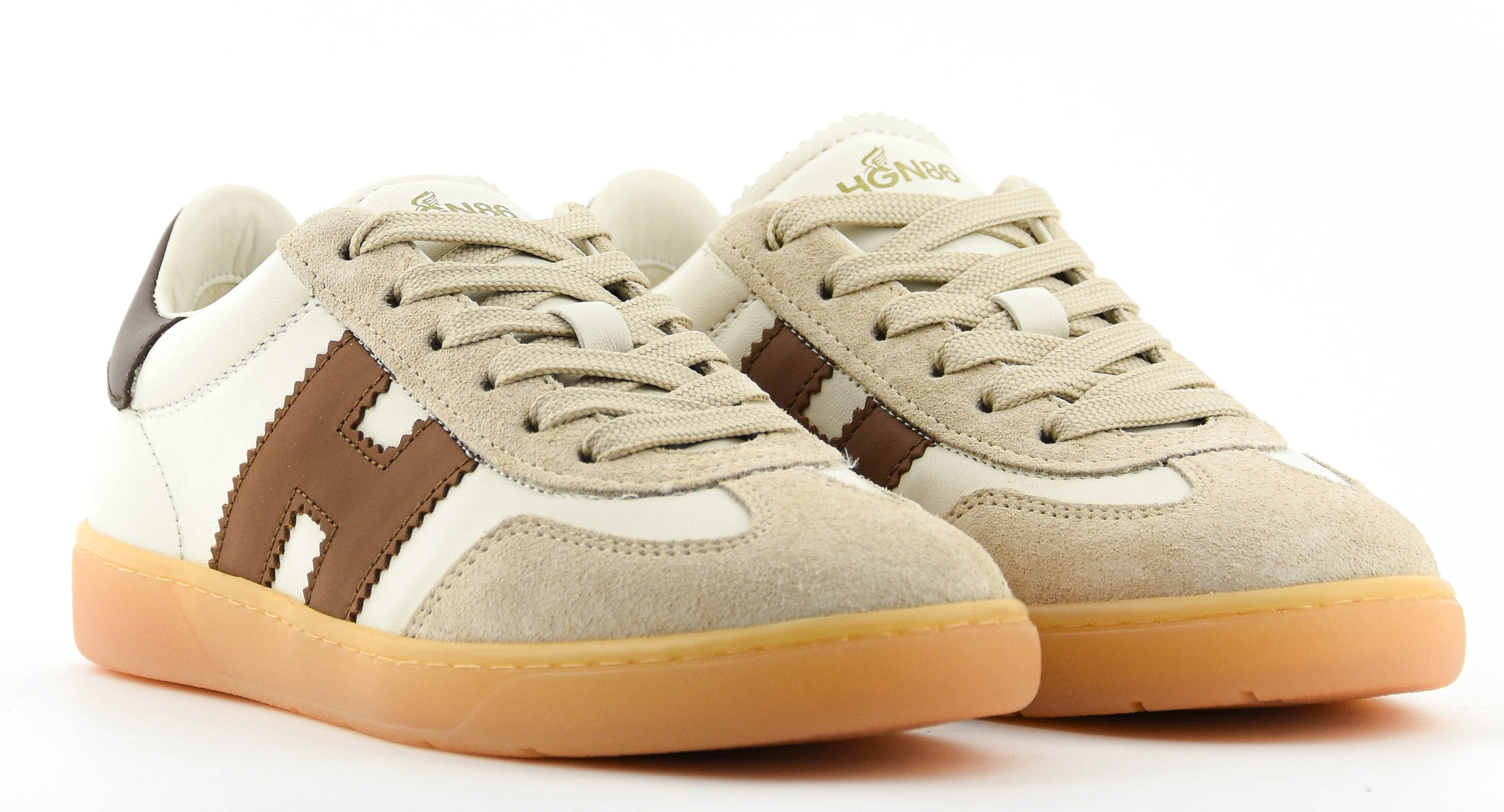 HOGAN COOL SNEAKER WHITE BROWN