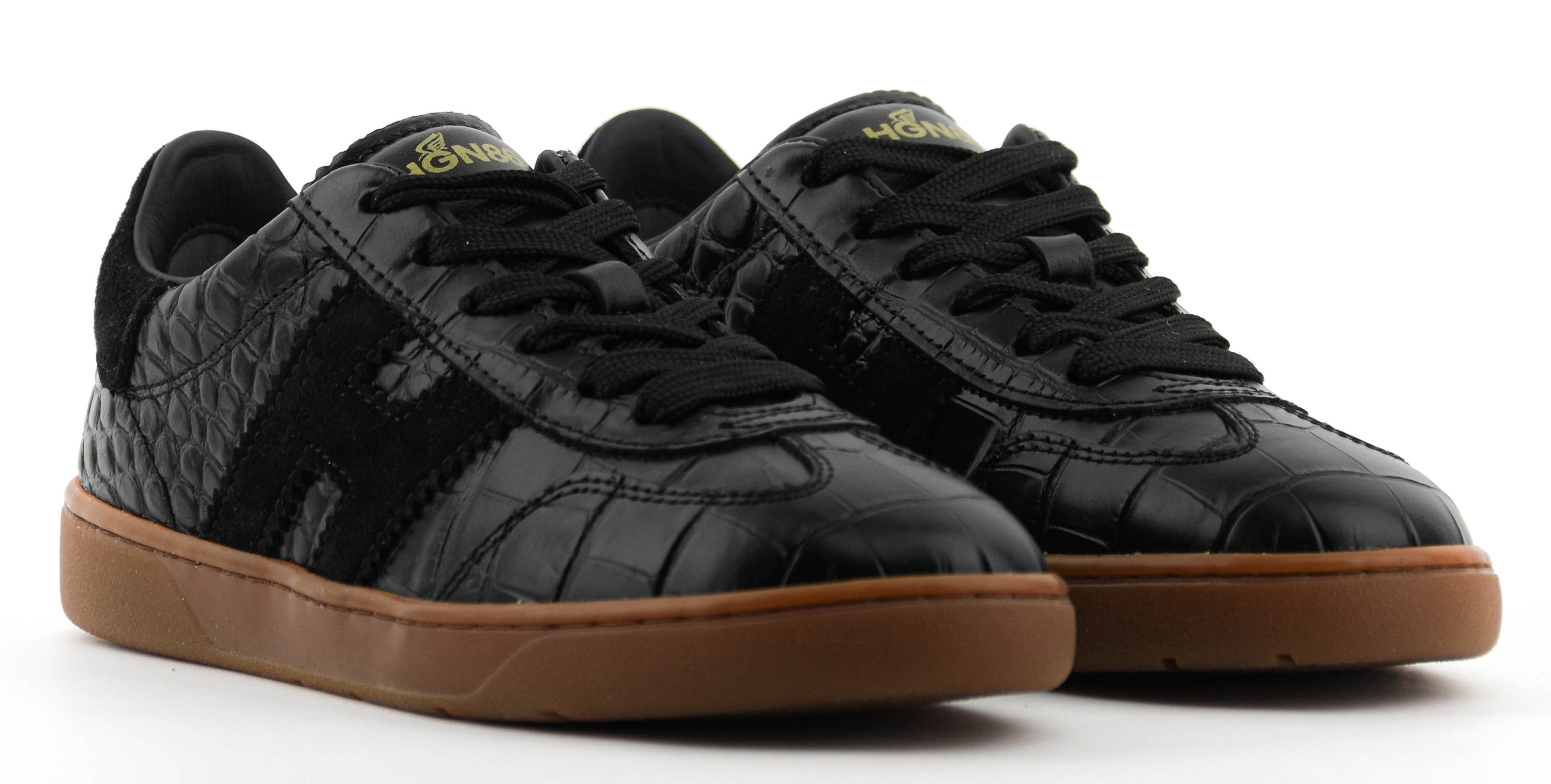 HOGAN COOL SNEAKER BLACK CROC