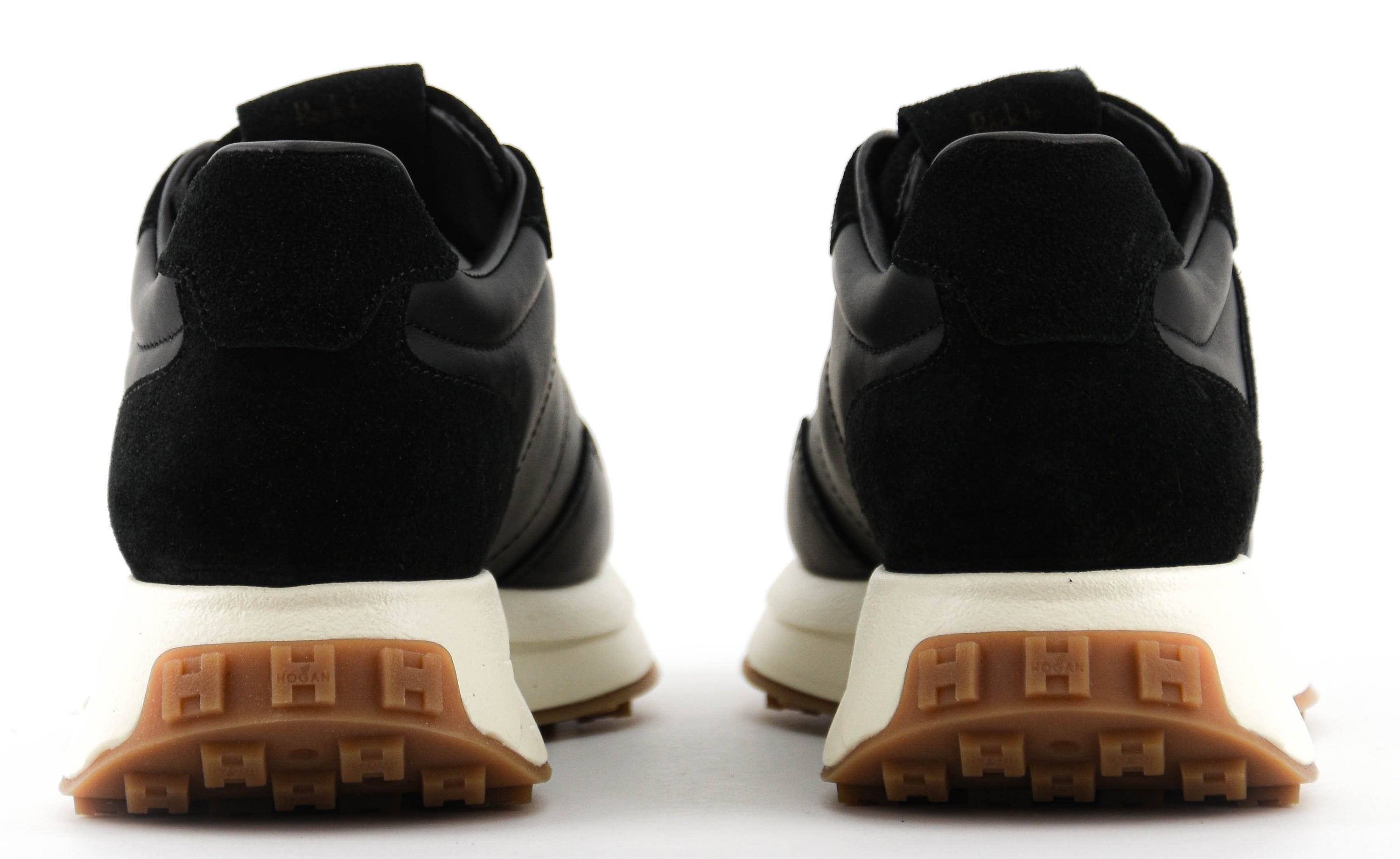 HOGAN H641 RUNNING BLACK LEATHER