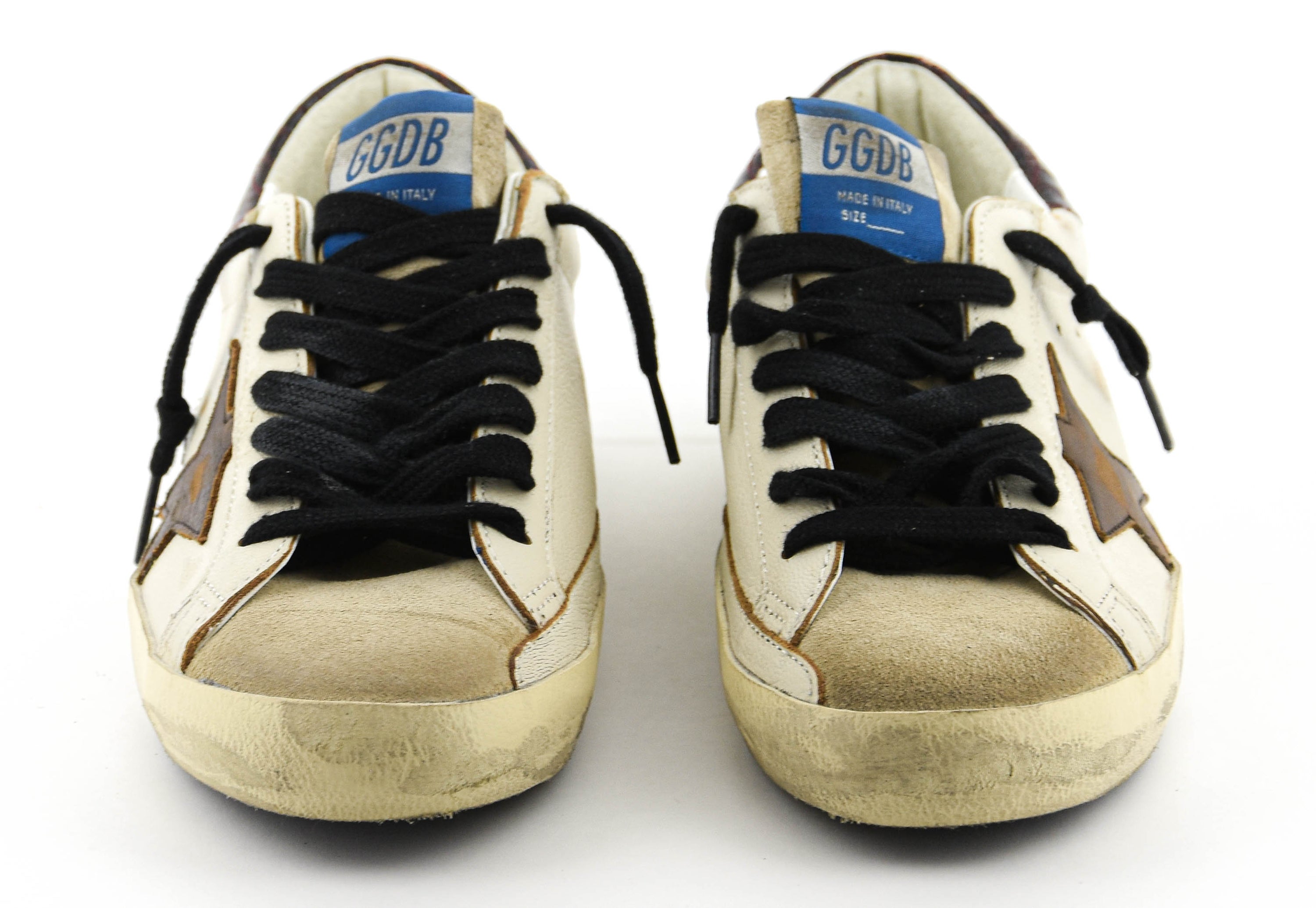 GOLDEN GOOSE SUPERSTAR CLASSIC WHITE/BEIGE/BROWN