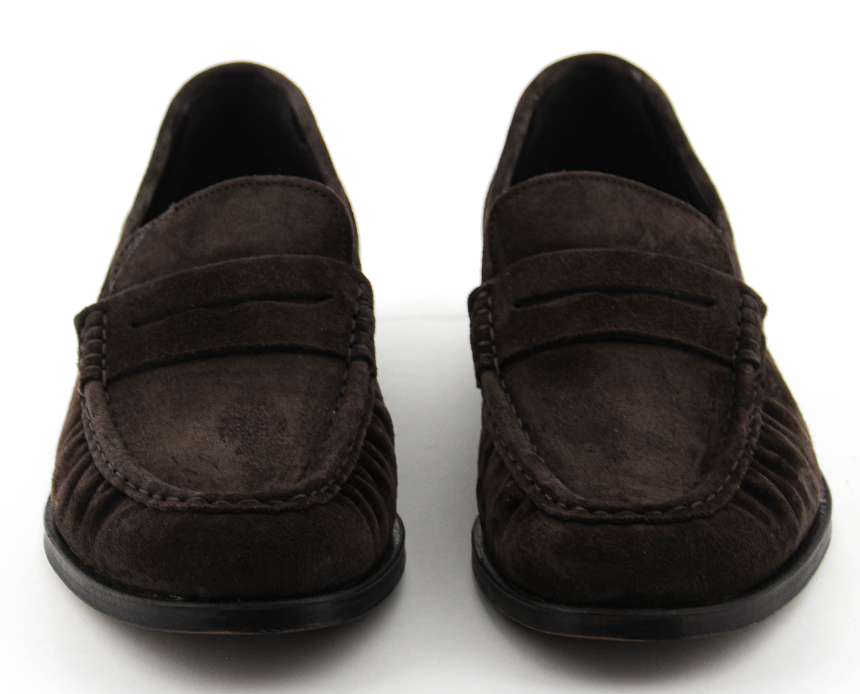 POSA PENNY LOAFER DARK BROWN SUEDE
