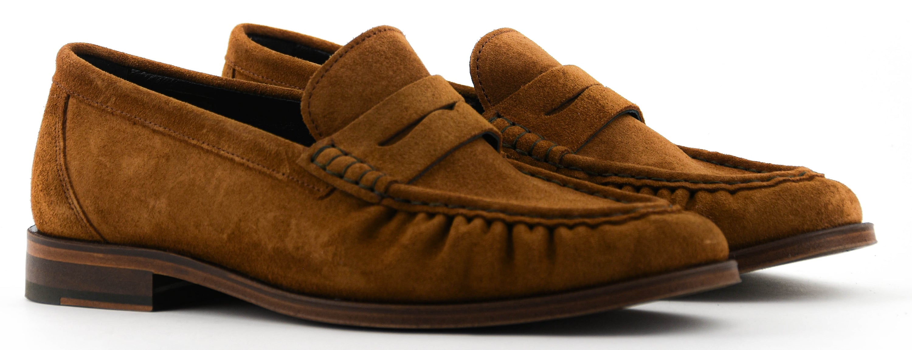POSA PENNY LOAFER DARK COGNAC