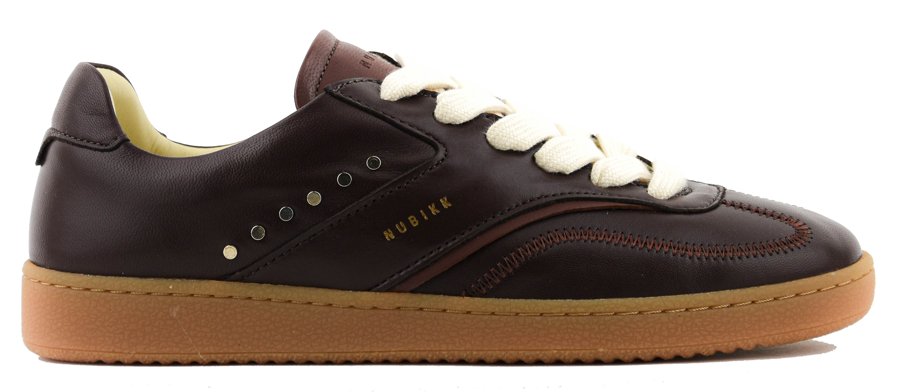 NUBIKK RAY OWEN STUDS SNEAKER BORDEAUX
