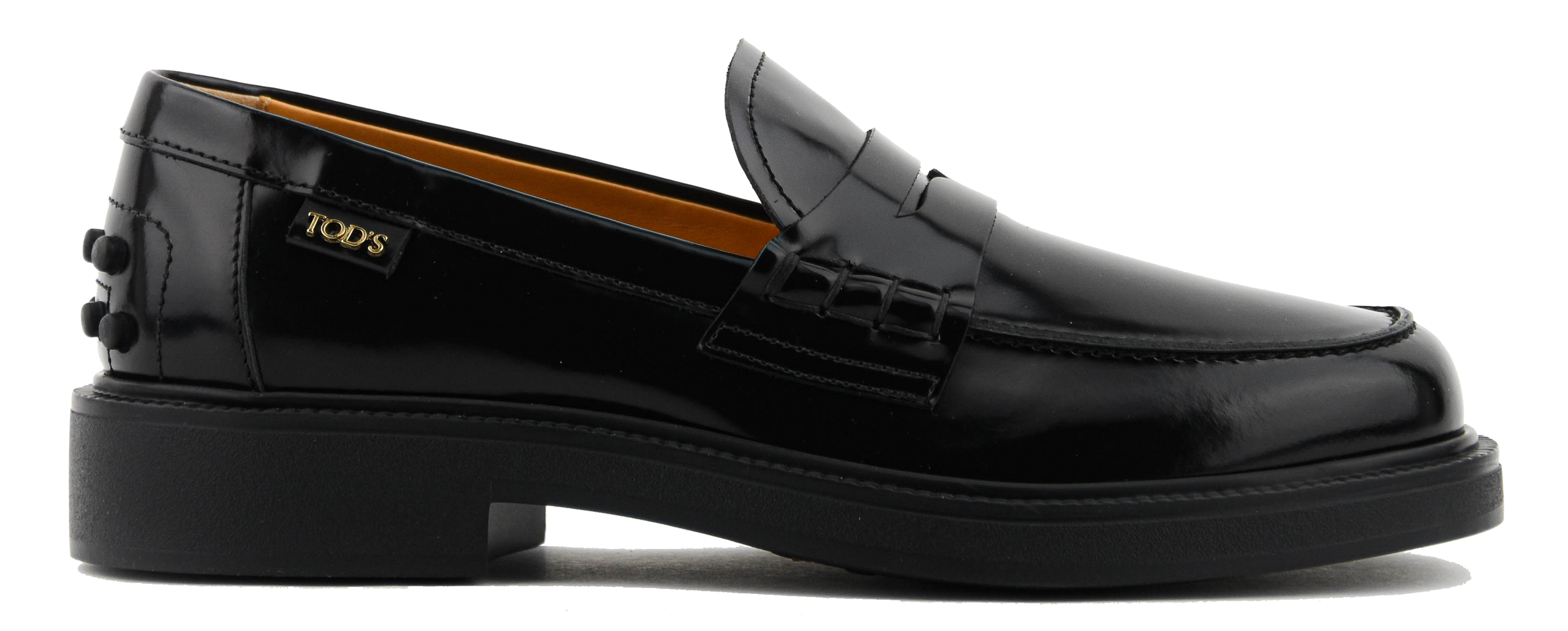 TOD'S LOAFER LEATHER BLACK