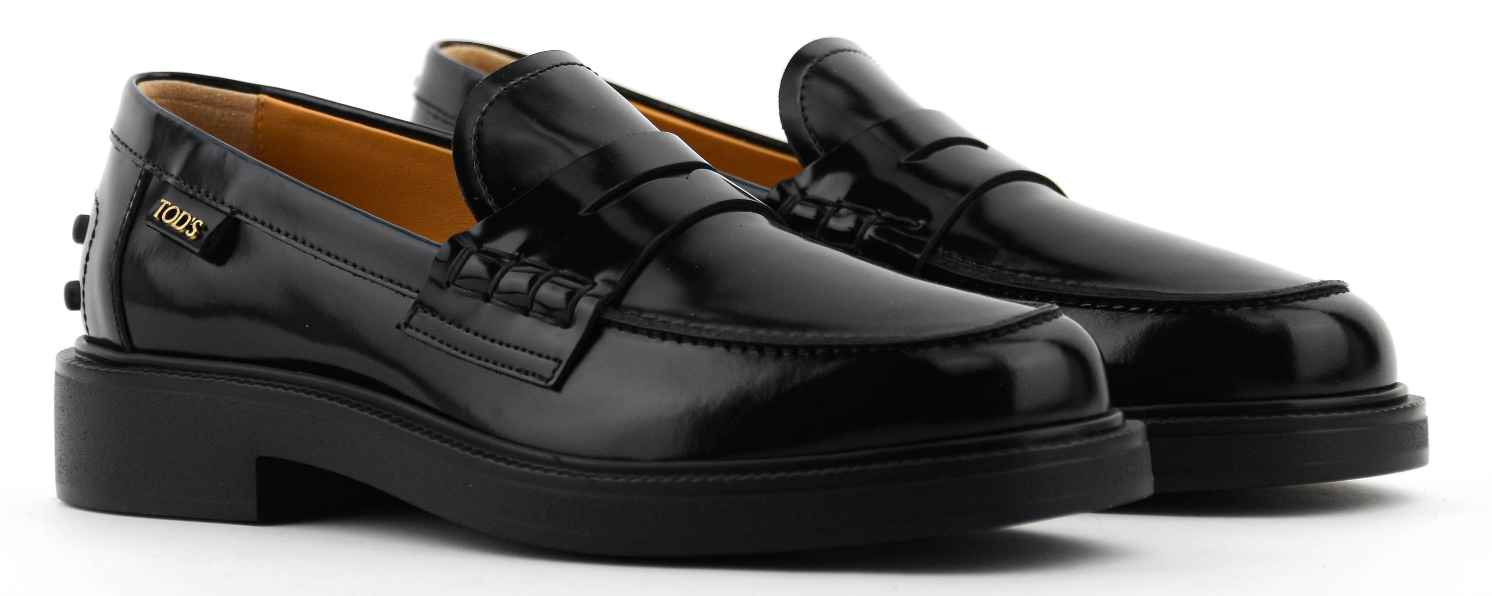 TOD'S LOAFER LEATHER BLACK