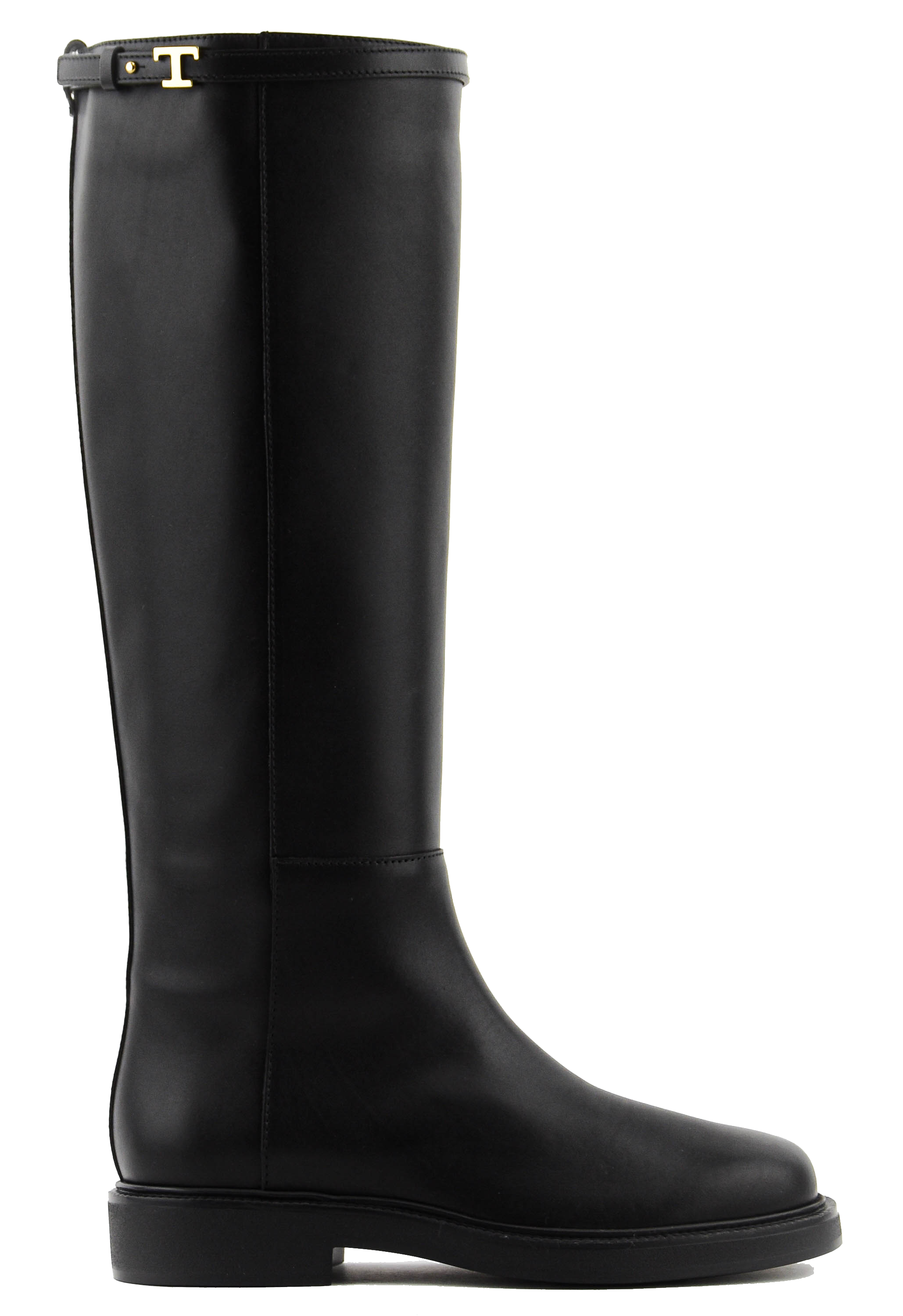 TOD'S LEATHER BOOT BLACK