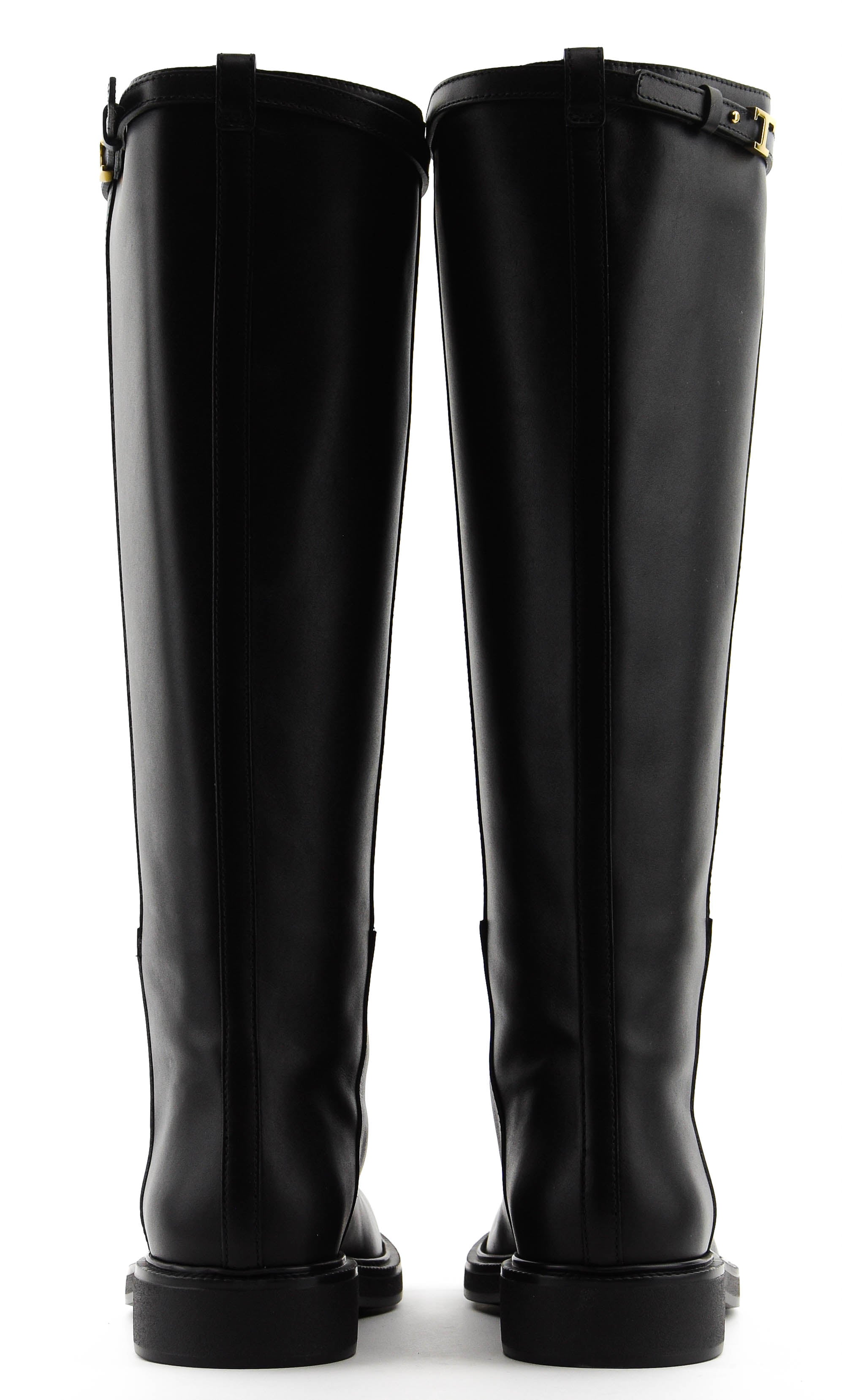 TOD'S LEATHER BOOT BLACK