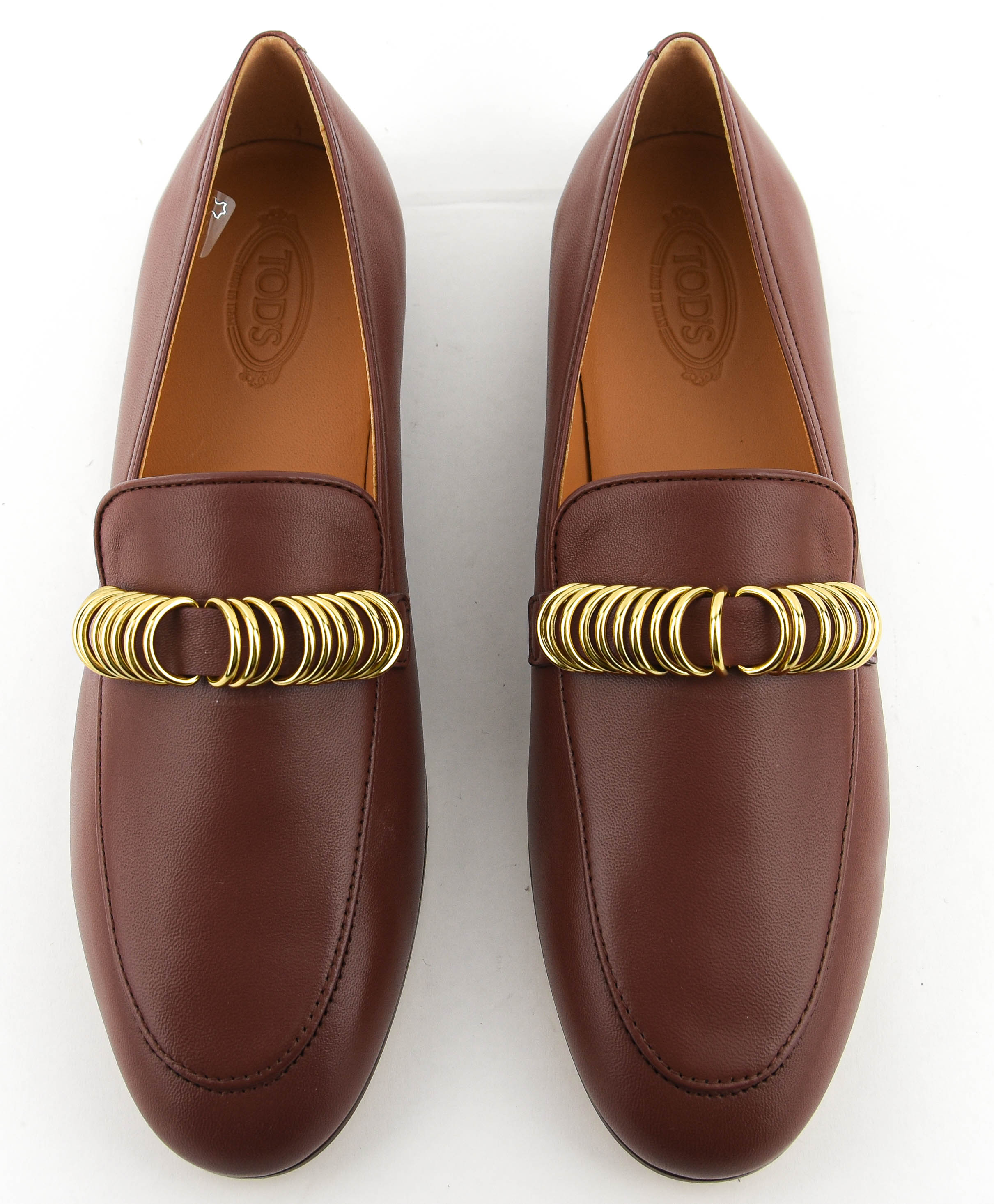 TOD'S LOAFER LEATHER BORDEAUX