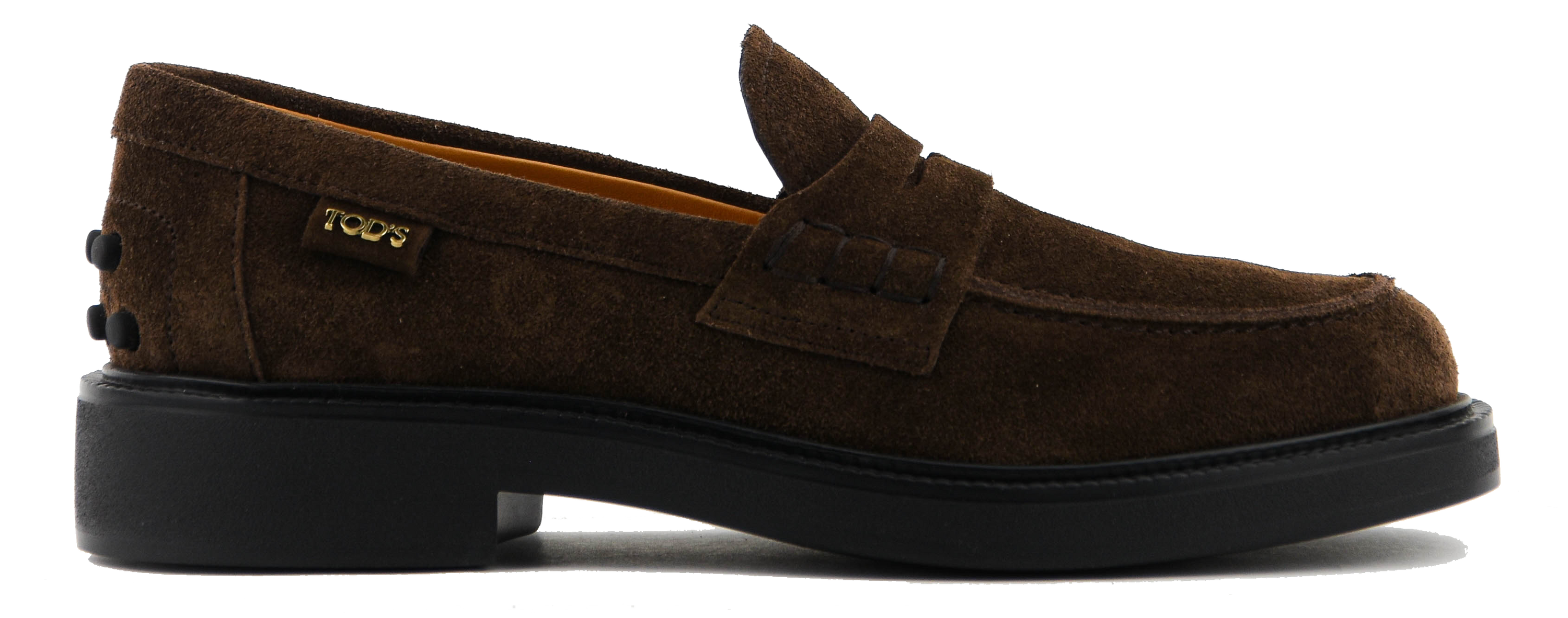TOD'S LOAFER BROWN SUEDE