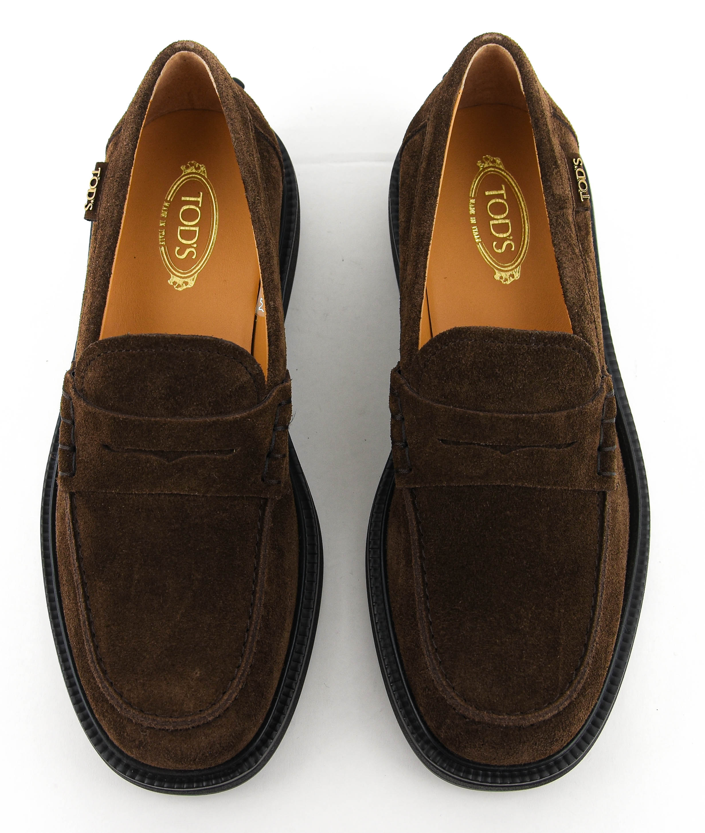 TOD'S LOAFER BROWN SUEDE