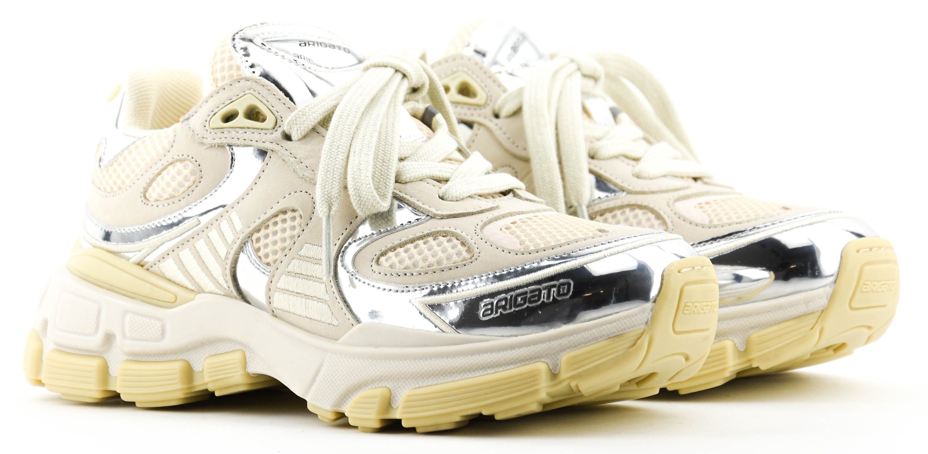 AXEL ARIGATO SPHERE RUNNER BEIGE SILVER