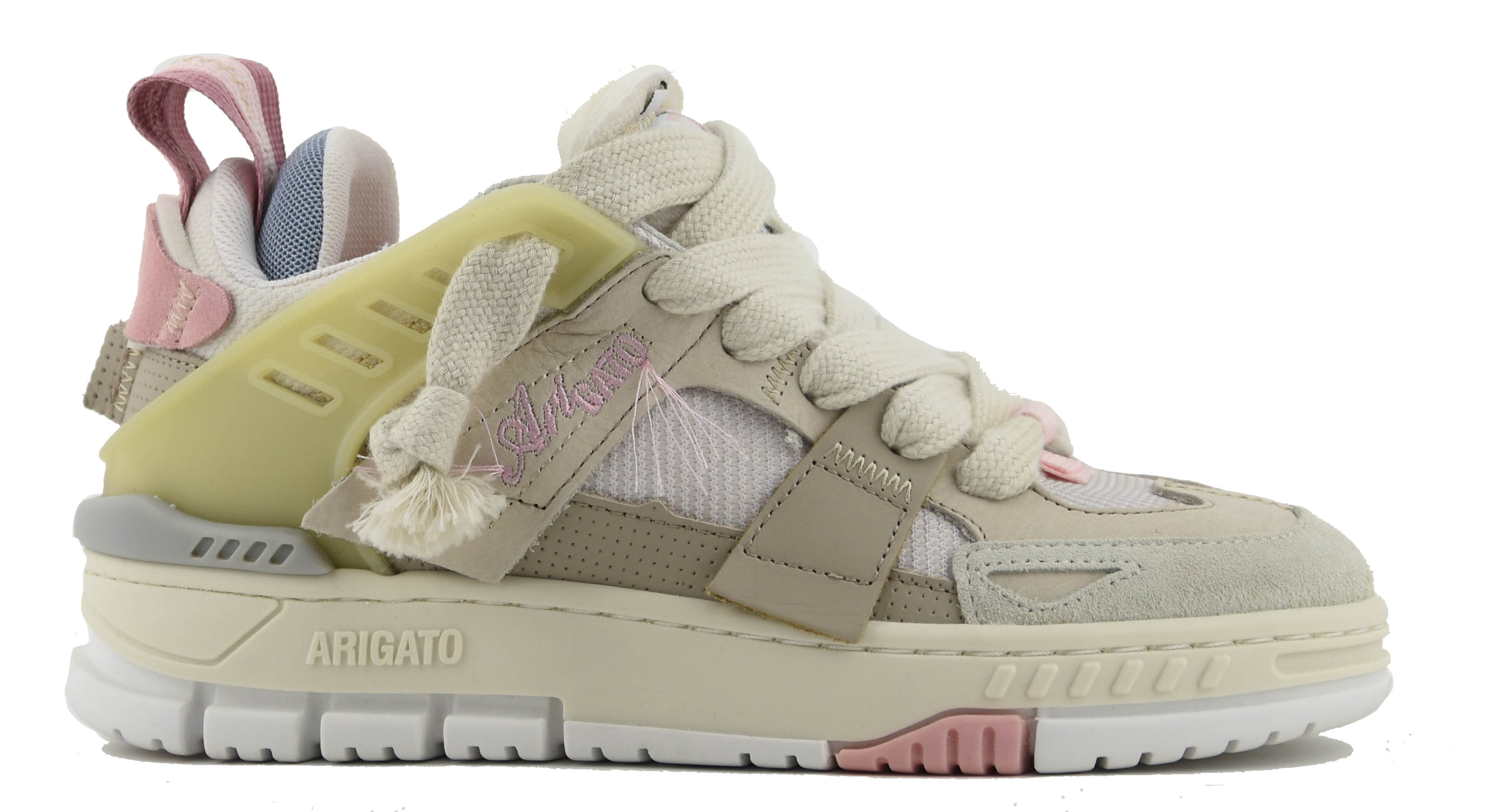 AXEL ARIGATO AREA PATCHWORK BEIGE PINK