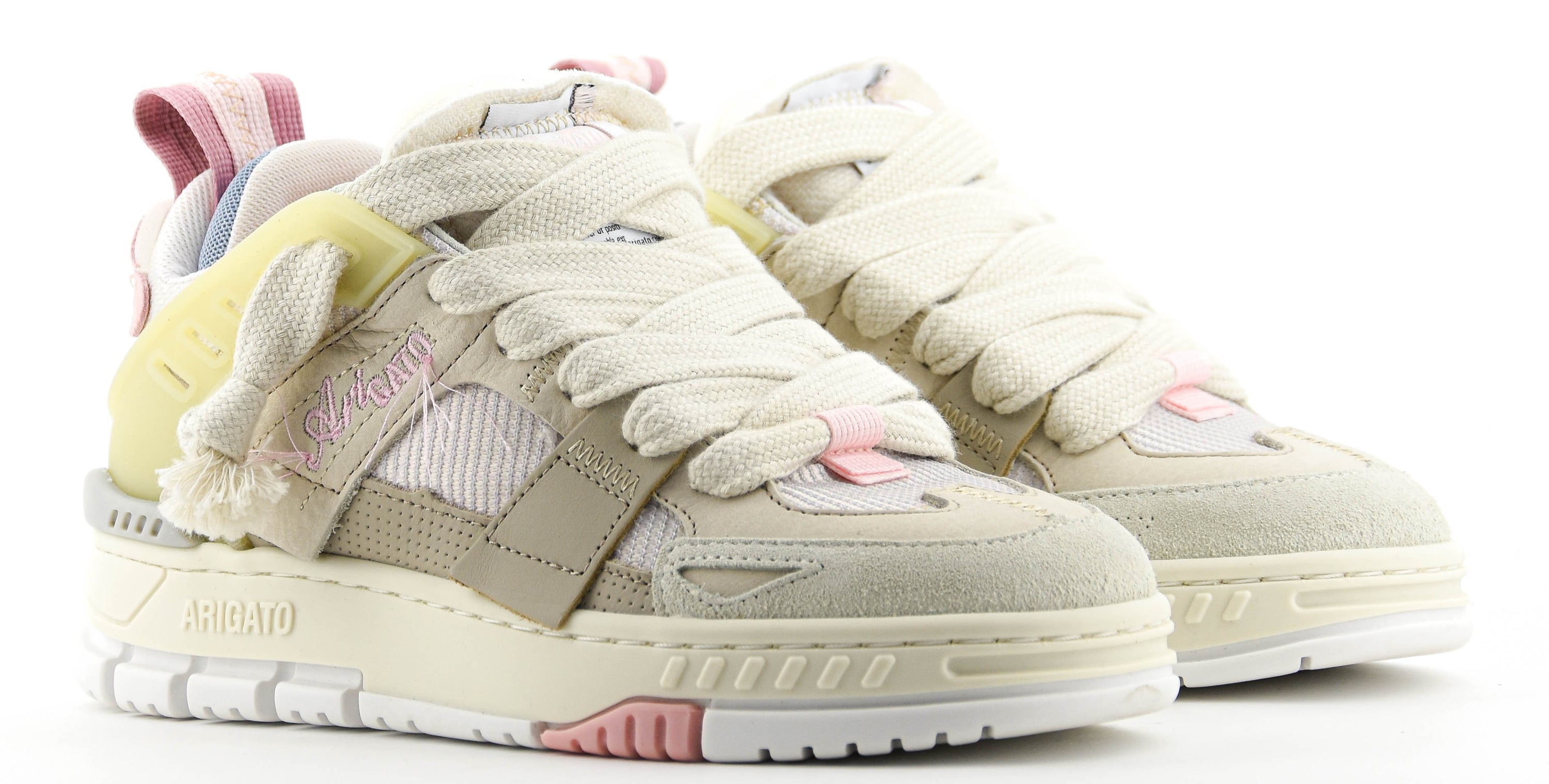 AXEL ARIGATO AREA PATCHWORK BEIGE PINK