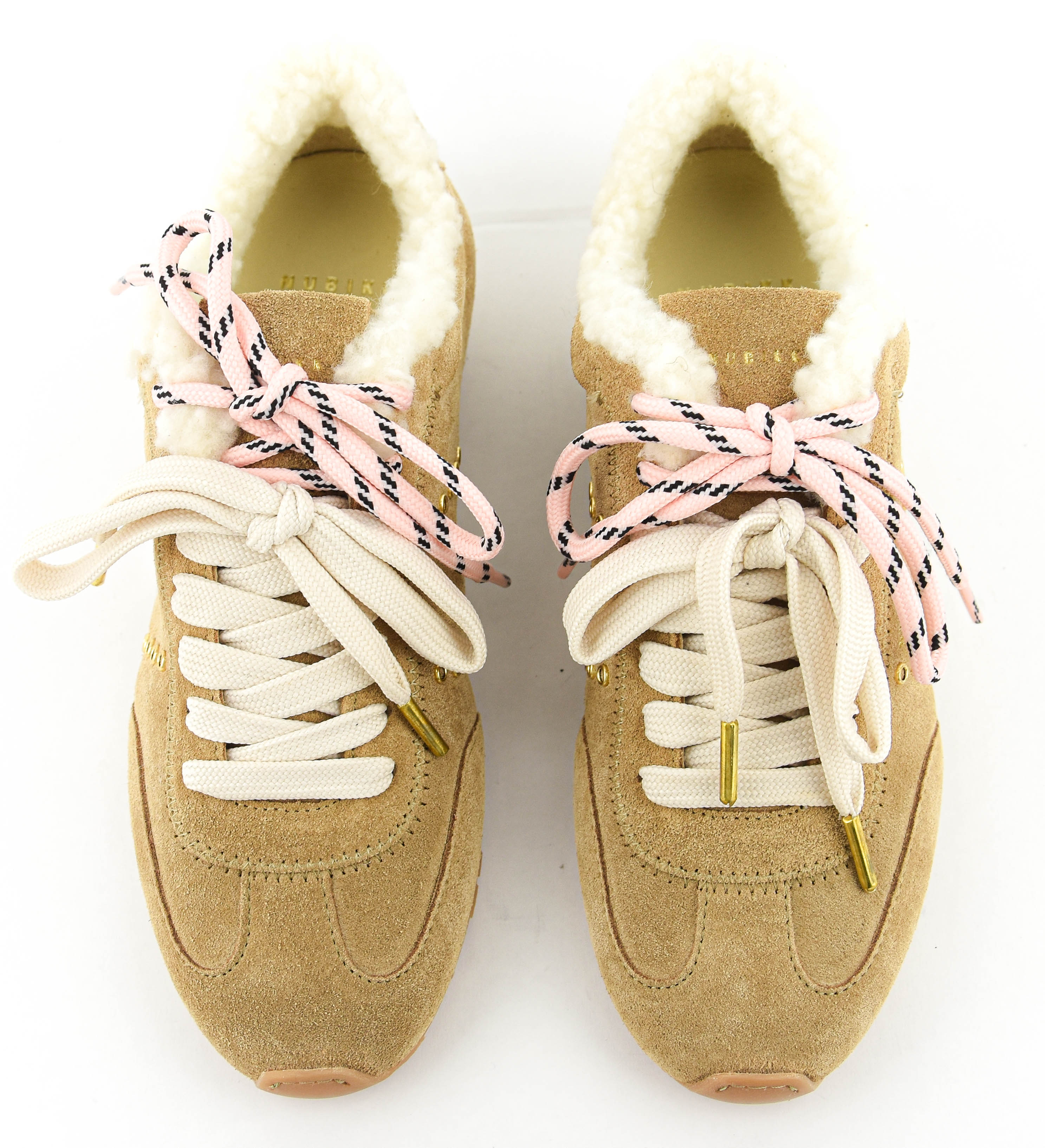 NUBIKK BILLY LOU FUR OAK SUEDE