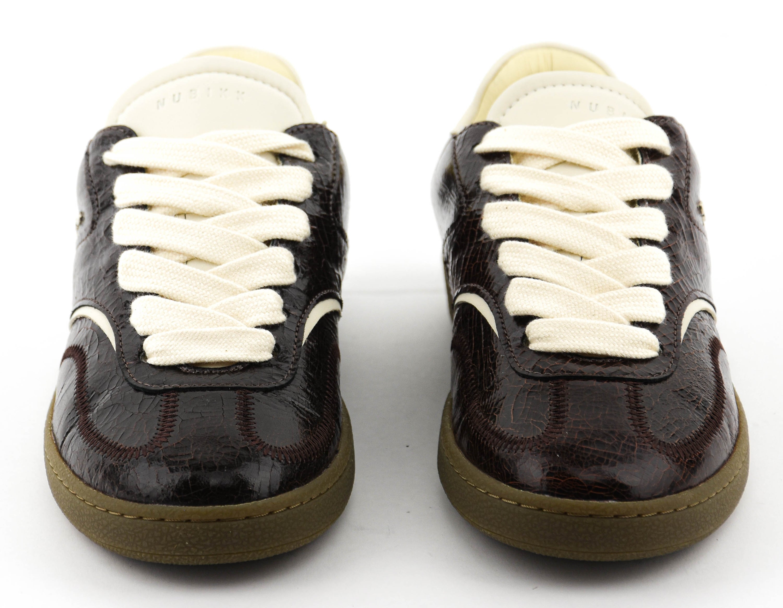 NUBIKK RAY OWEN STUDS DARK BROWN