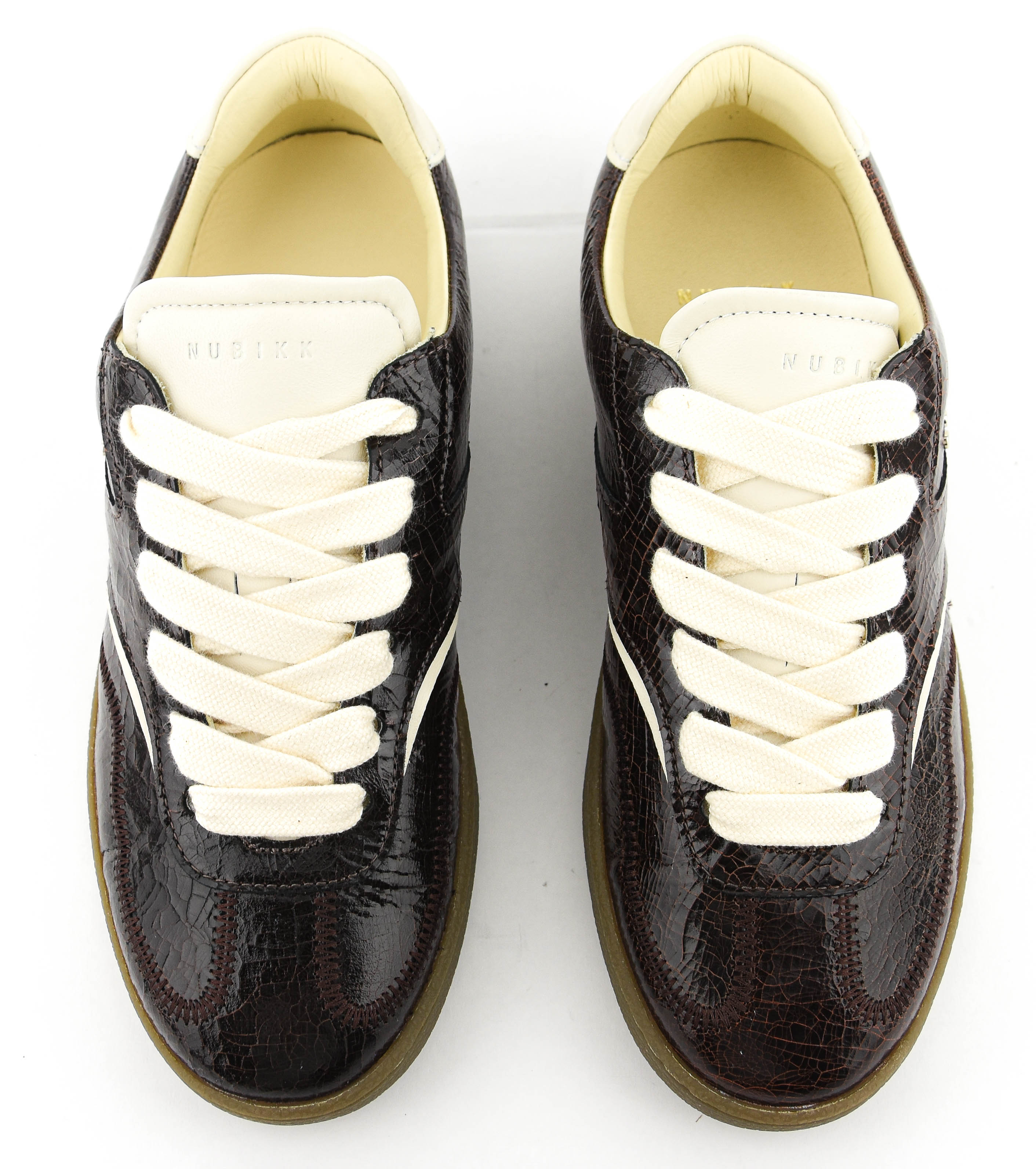NUBIKK RAY OWEN STUDS DARK BROWN