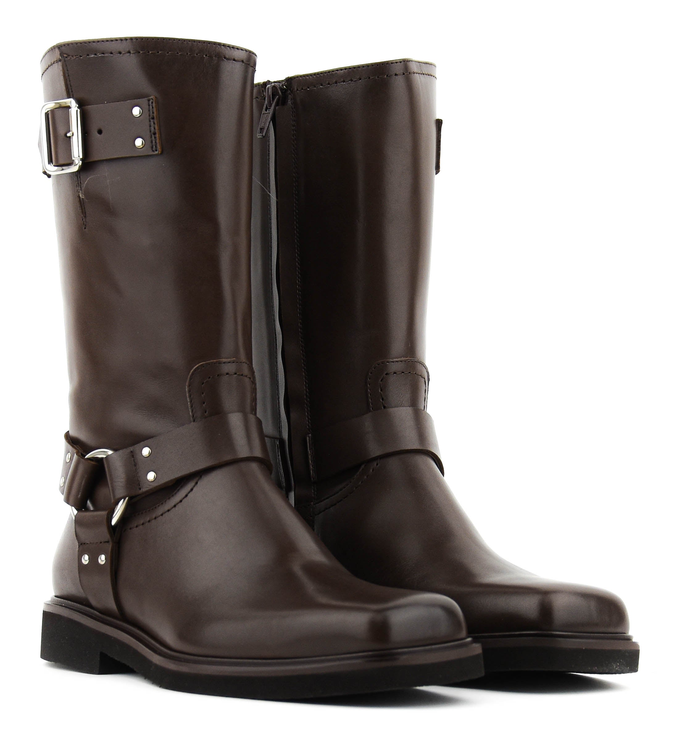 PAUL WARMER ELEGANT BIKER BROWN
