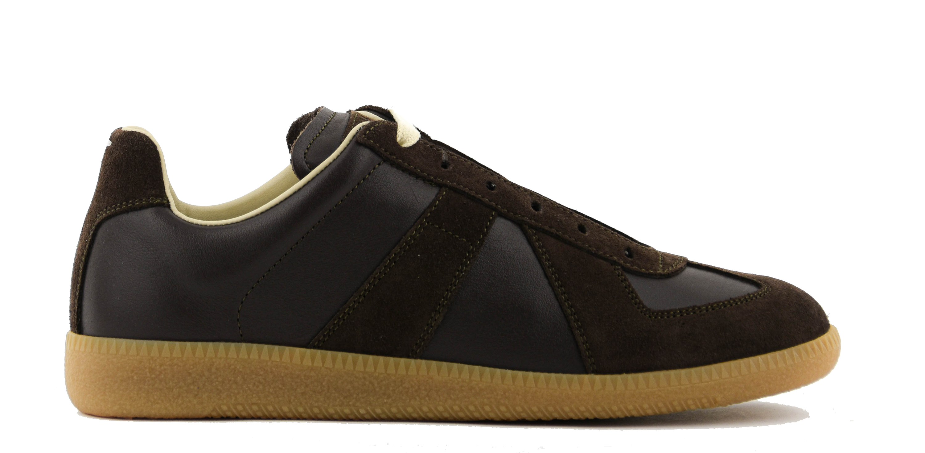MAISON MARGIELA REPLICA SNEAKER BROWN