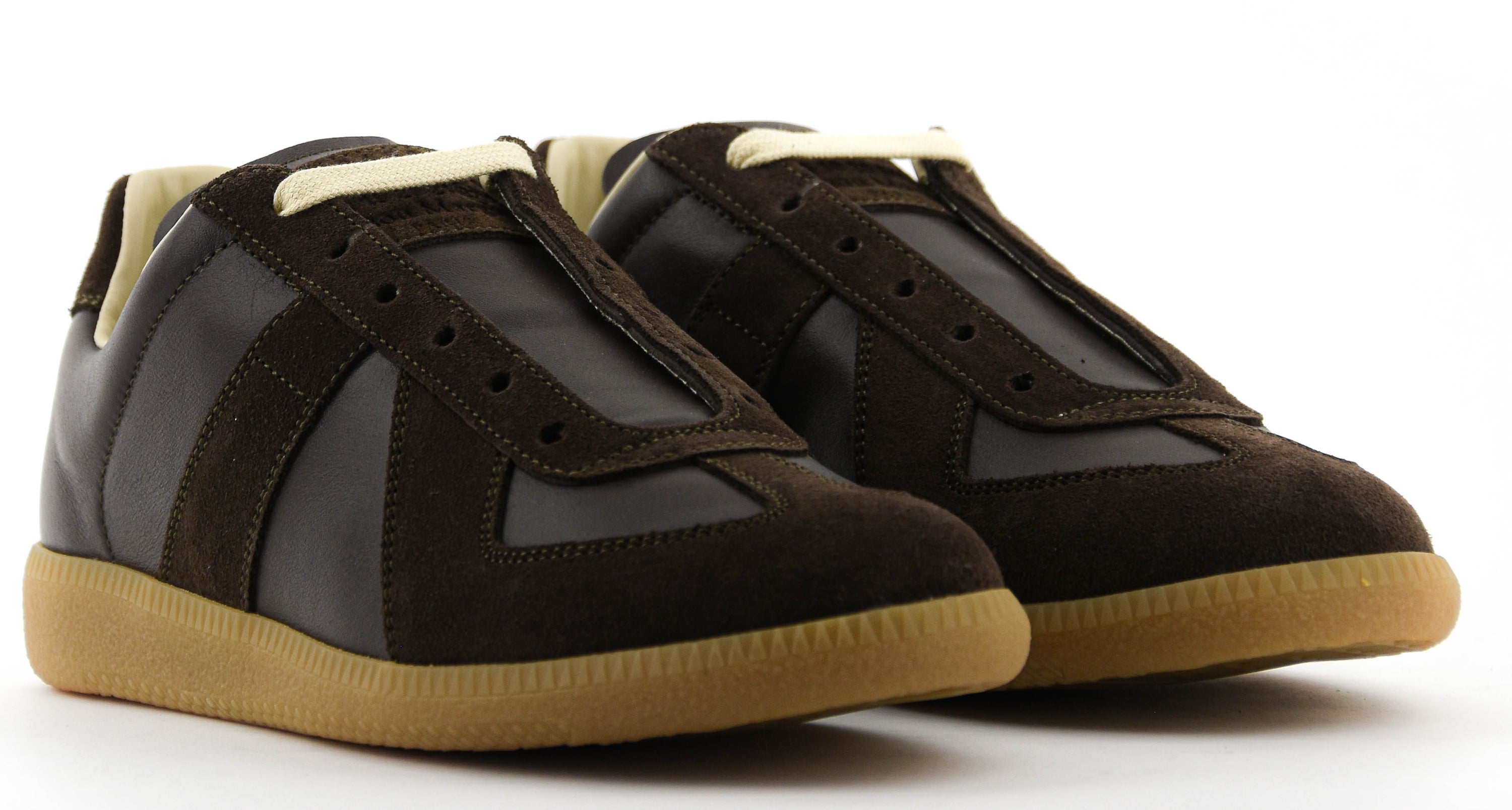 MAISON MARGIELA REPLICA SNEAKER BROWN