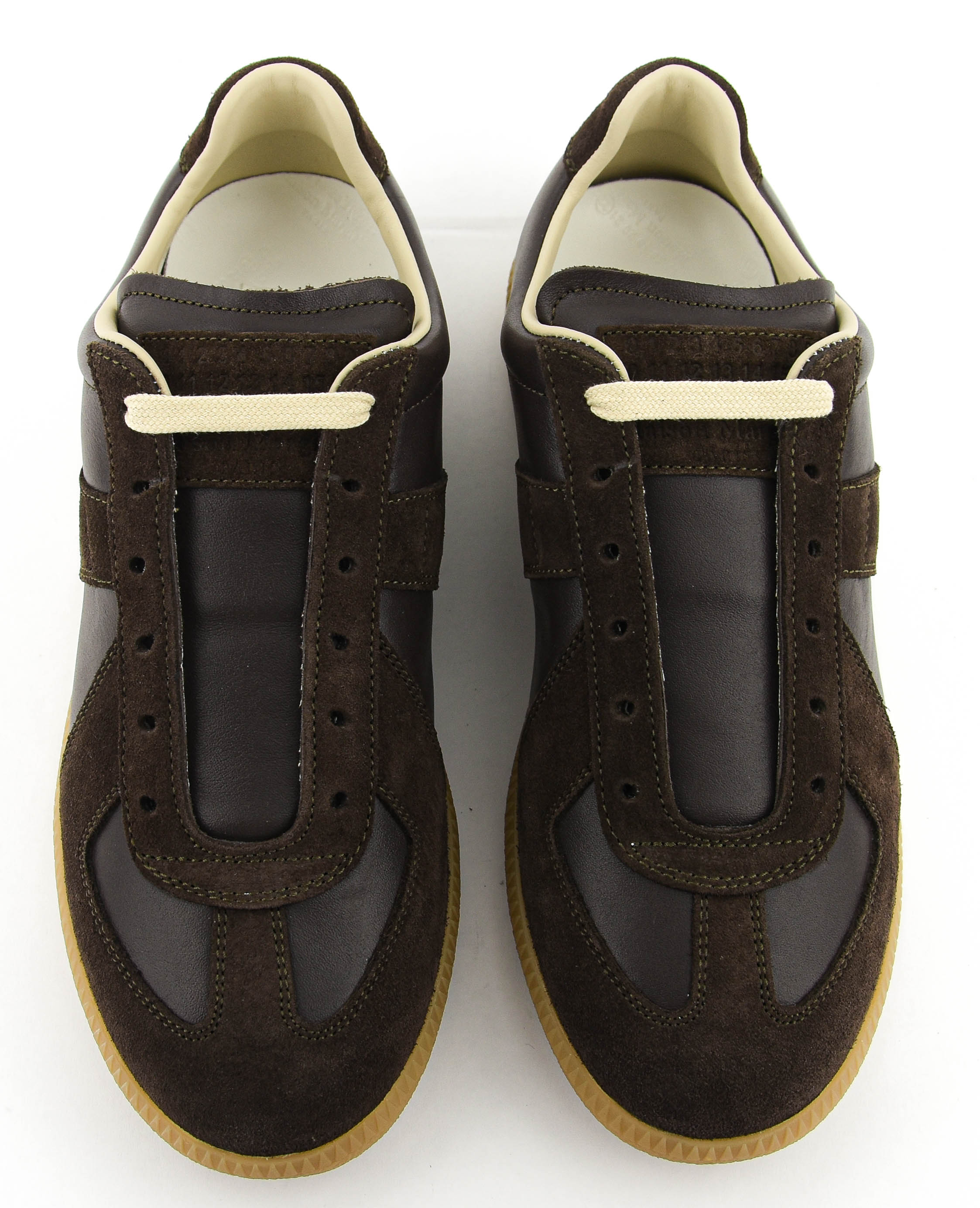 MAISON MARGIELA REPLICA SNEAKER BROWN