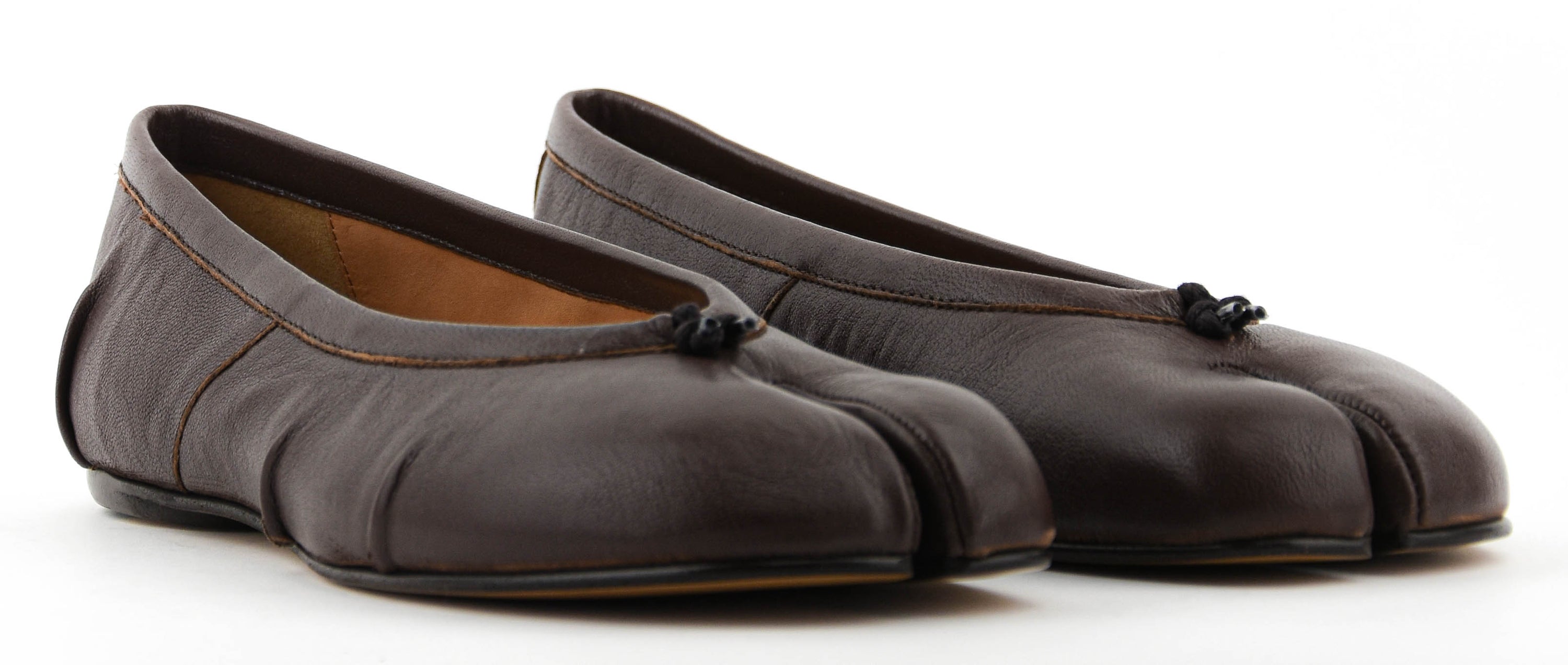 MAISON MARGIELA TABI BALLERINA BROWN