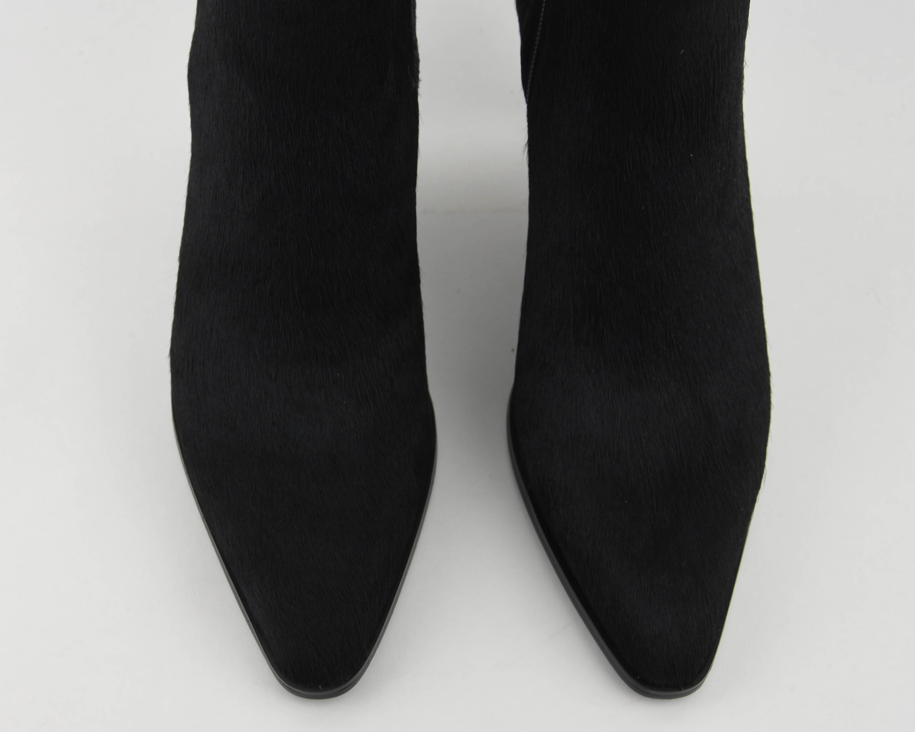 LOLA CRUZ BOOTIE HAIRCALF BLACK