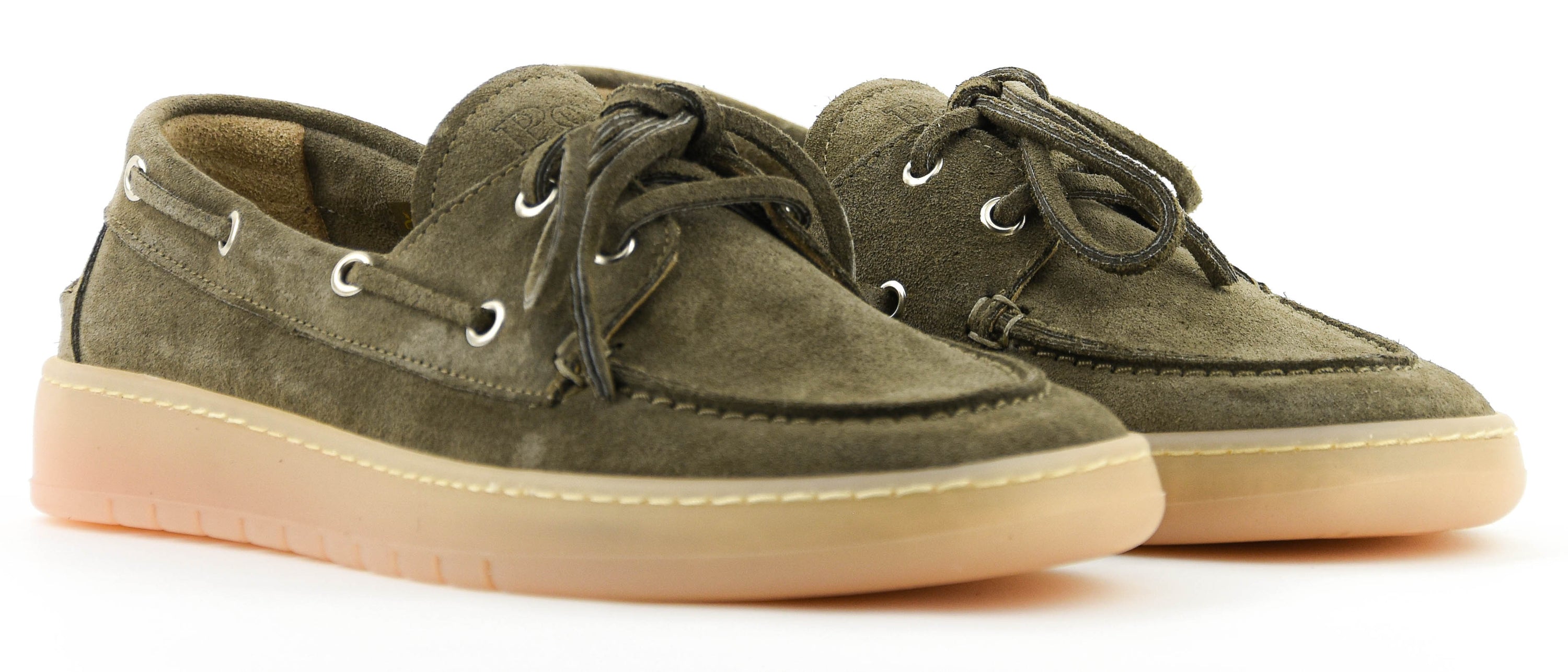 POSA BOAT LOAFER MAN DRIZZLE SUEDE