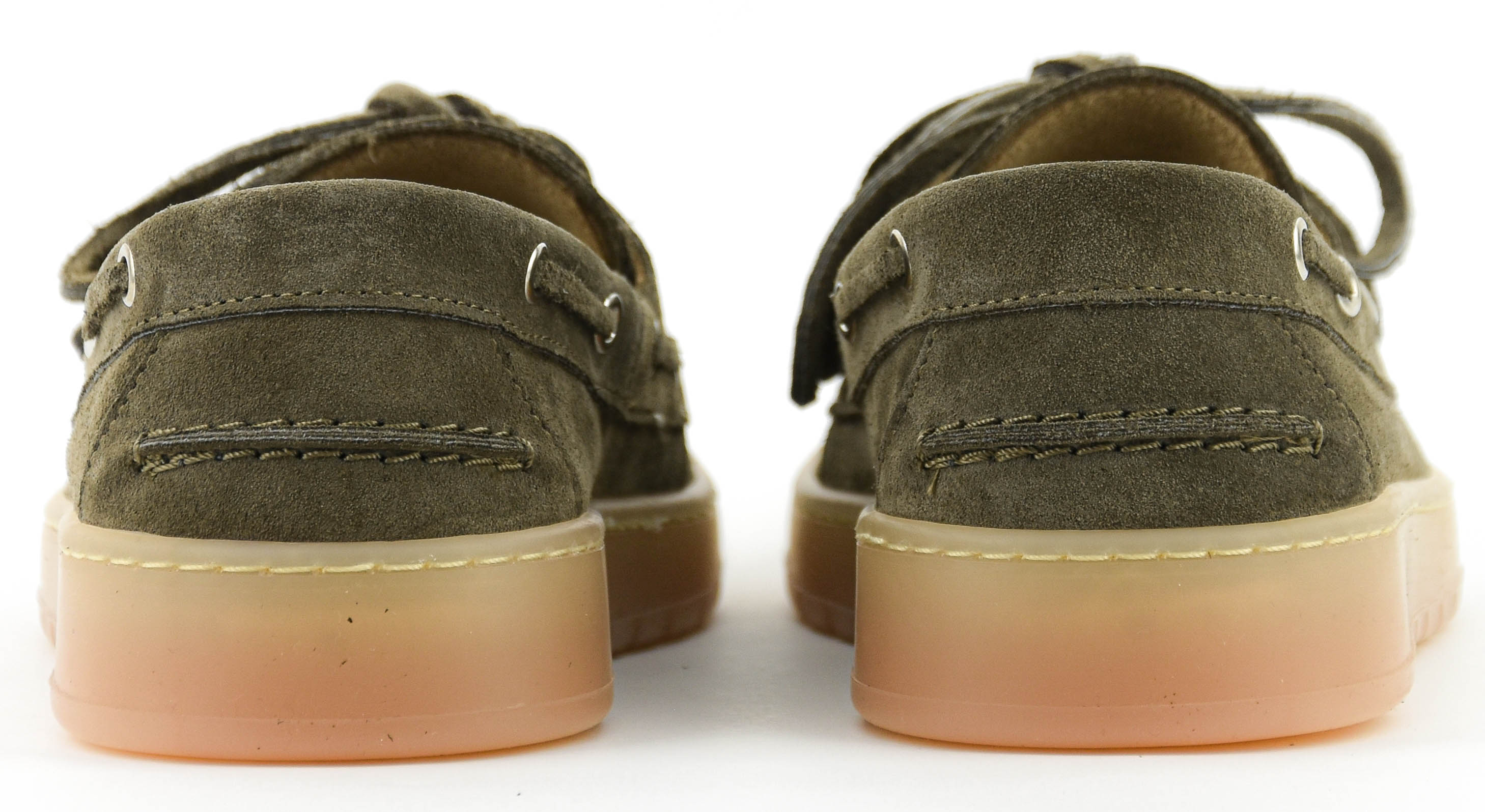 POSA BOAT LOAFER MAN DRIZZLE SUEDE