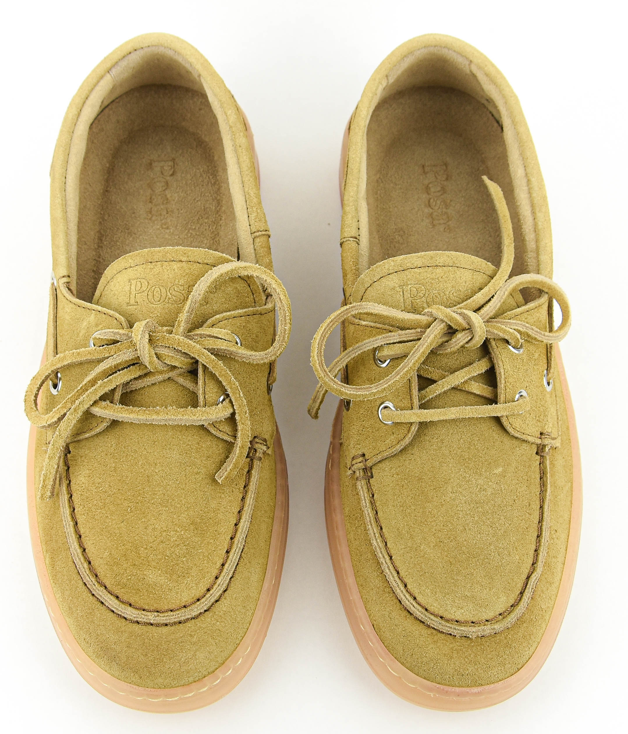 POSA BOAT LOAFER MAN TAN SUEDE