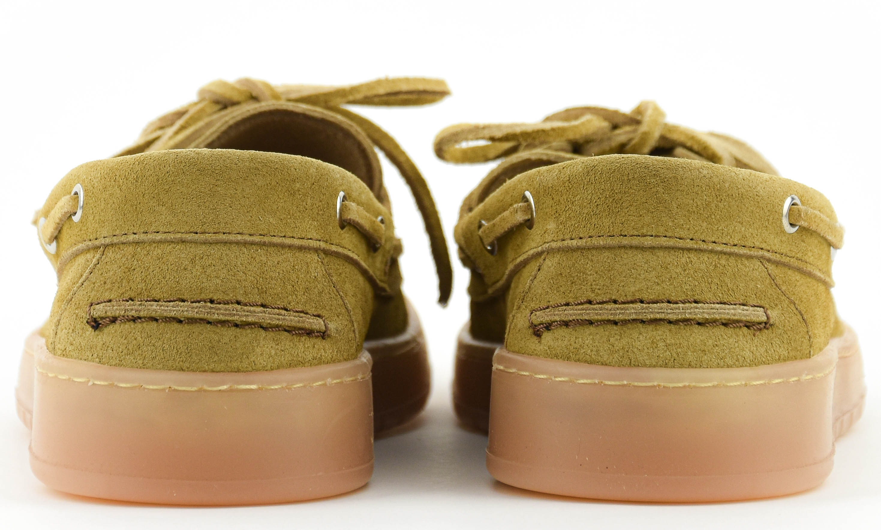 POSA BOAT LOAFER MAN TAN SUEDE