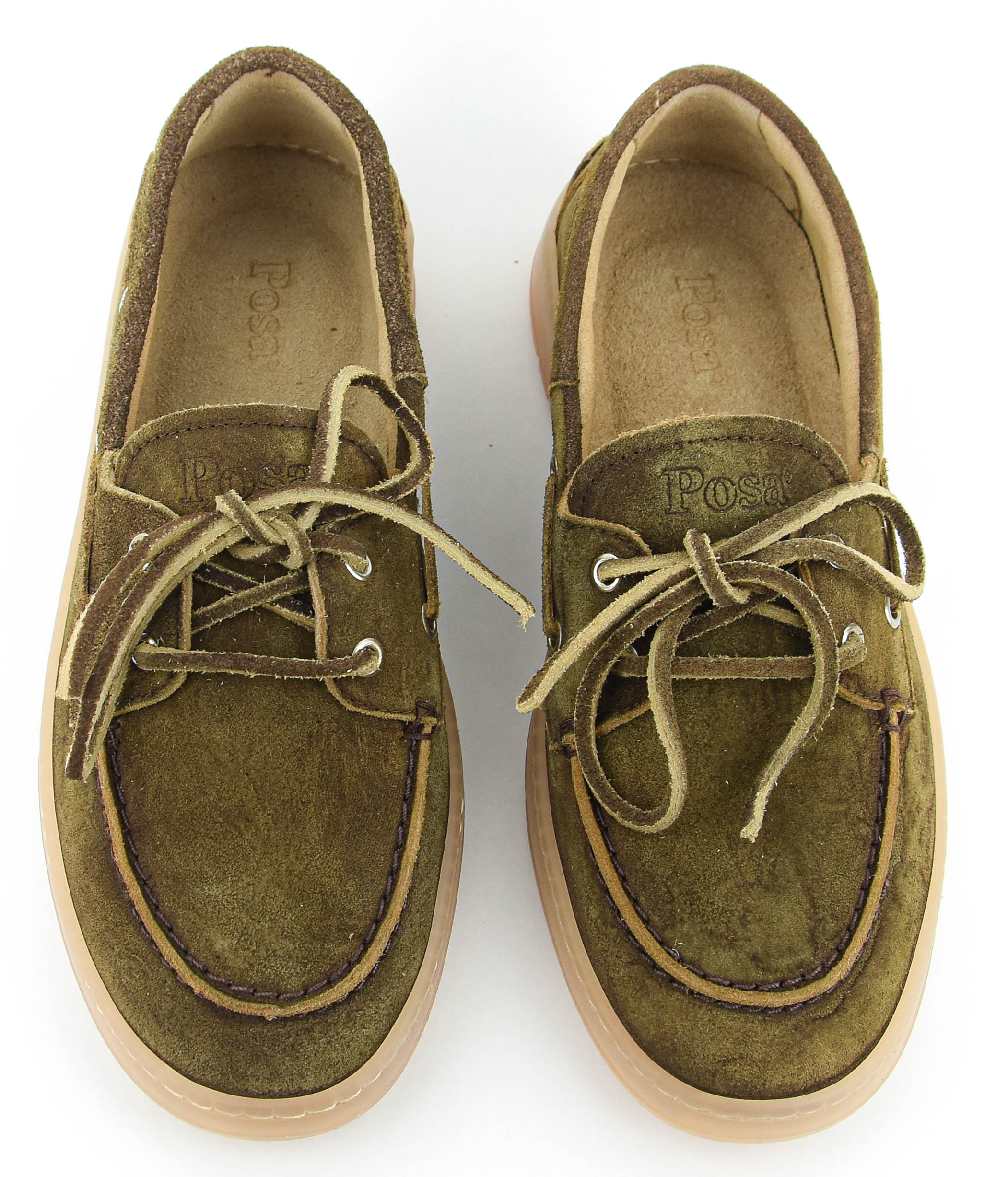 POSA BOAT LOAFER MAN DESERT BROWN