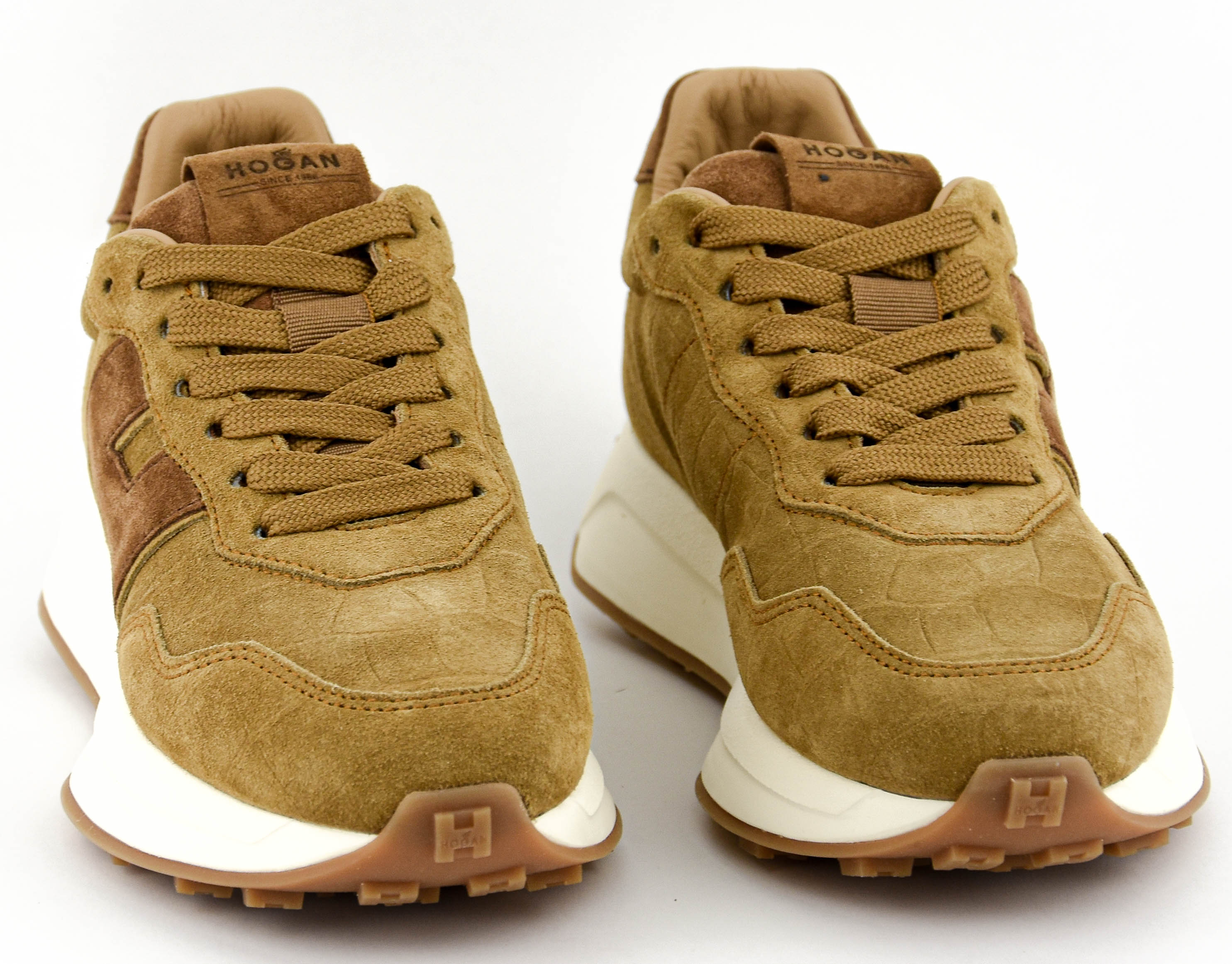 HOGAN H641 RUNNING CROC TAN