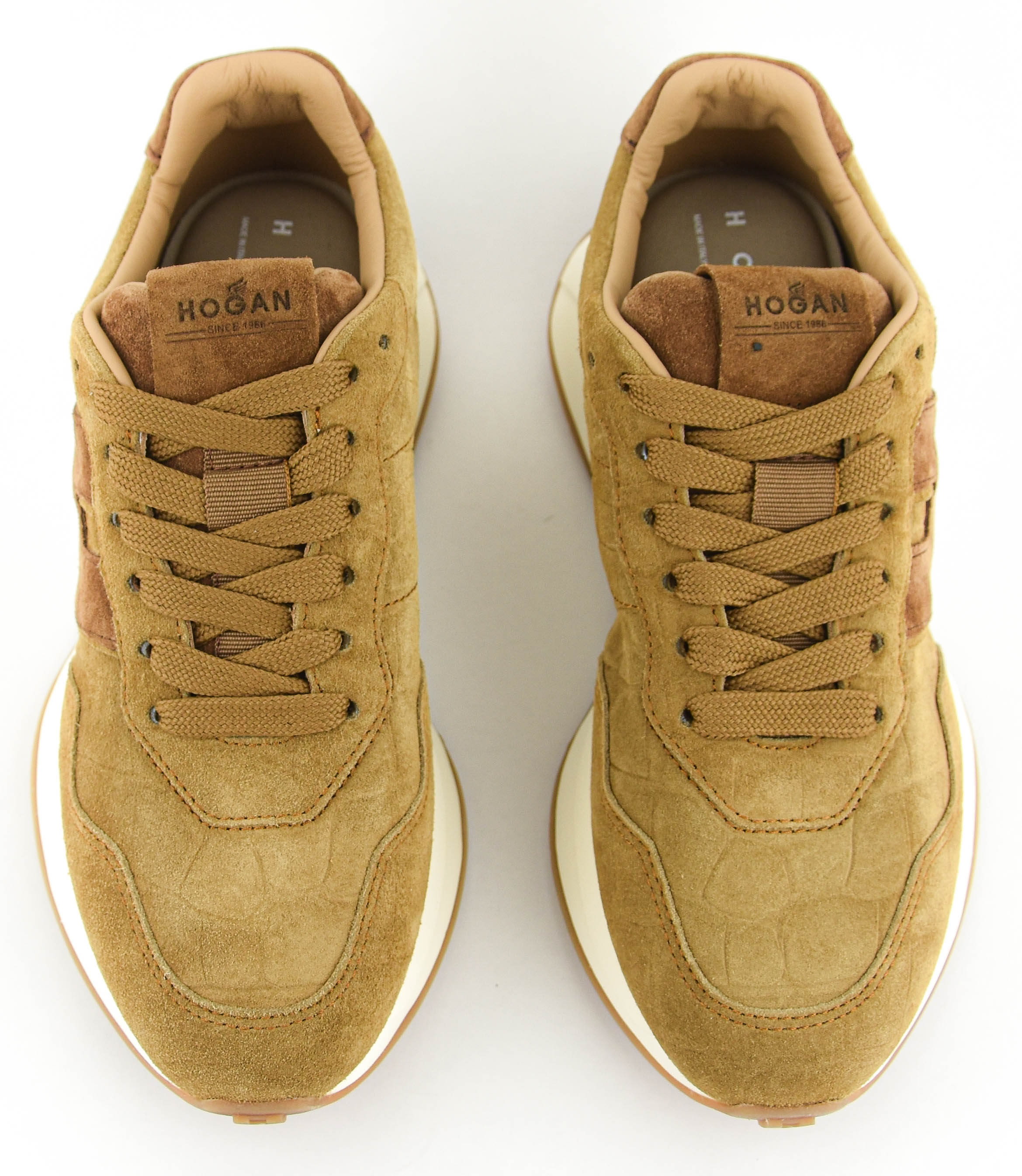 HOGAN H641 RUNNING CROC TAN