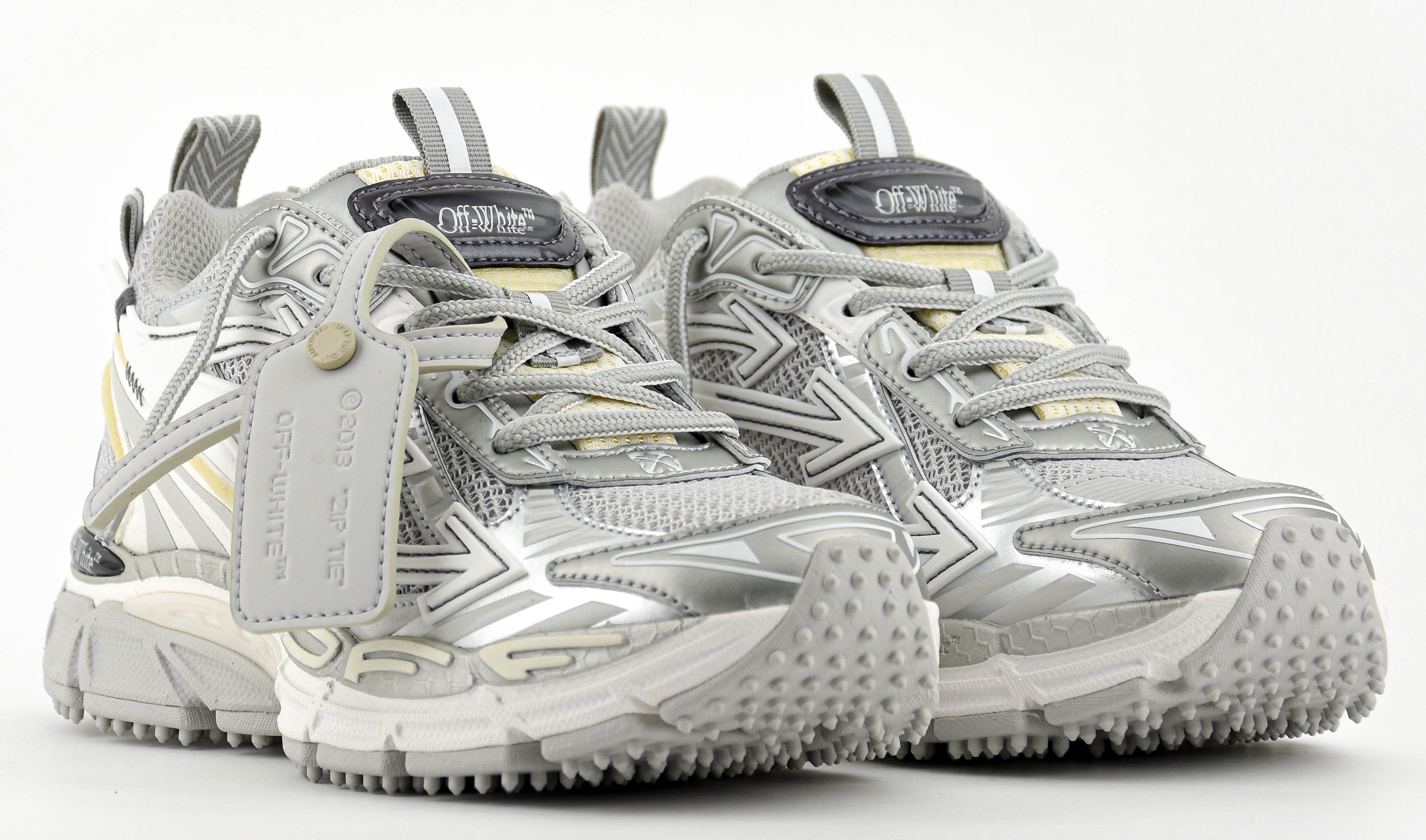 OFFWHITE BERIGHTBACK WHITE SILVER