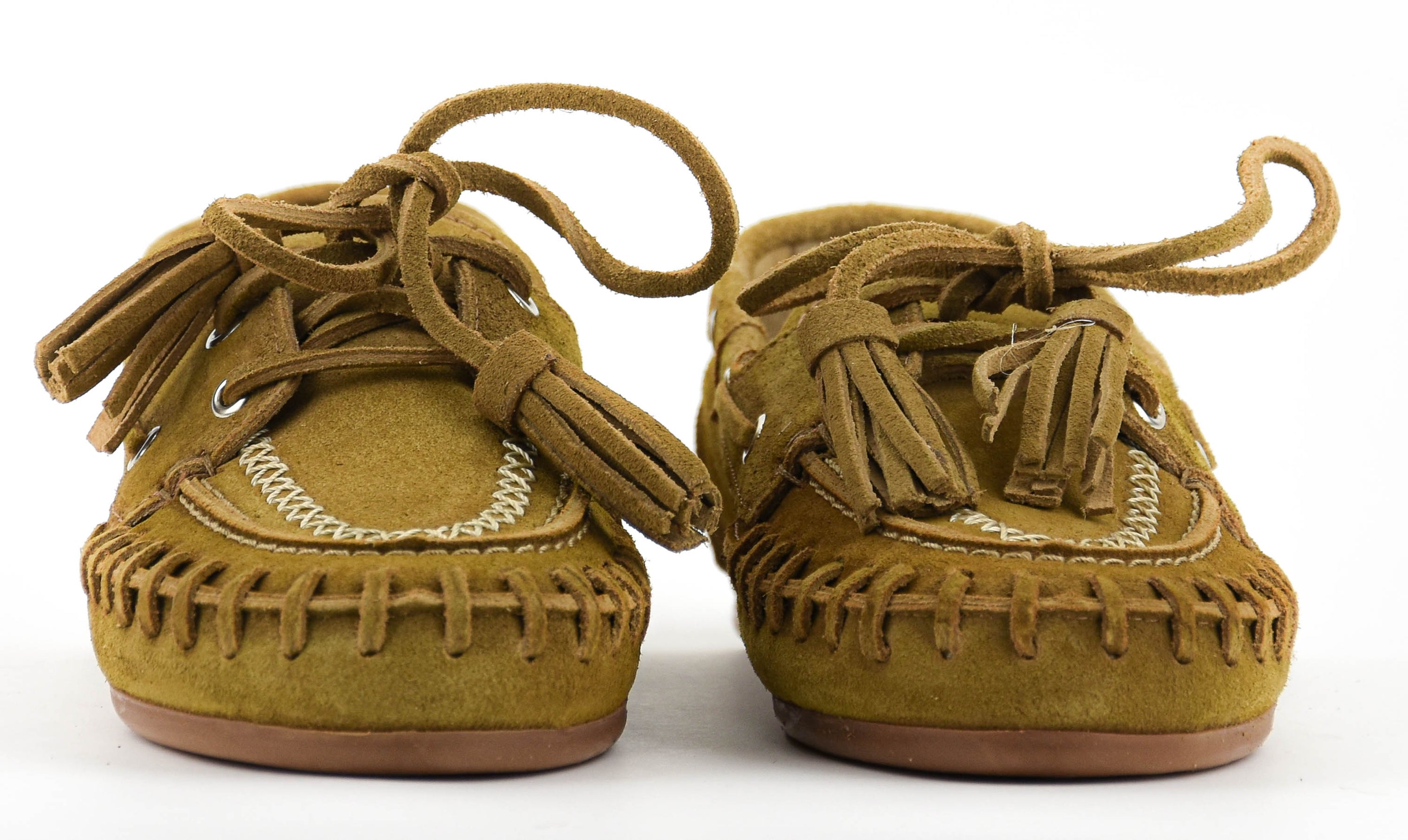 POSA BOAT LOAFER FRINGE TAN