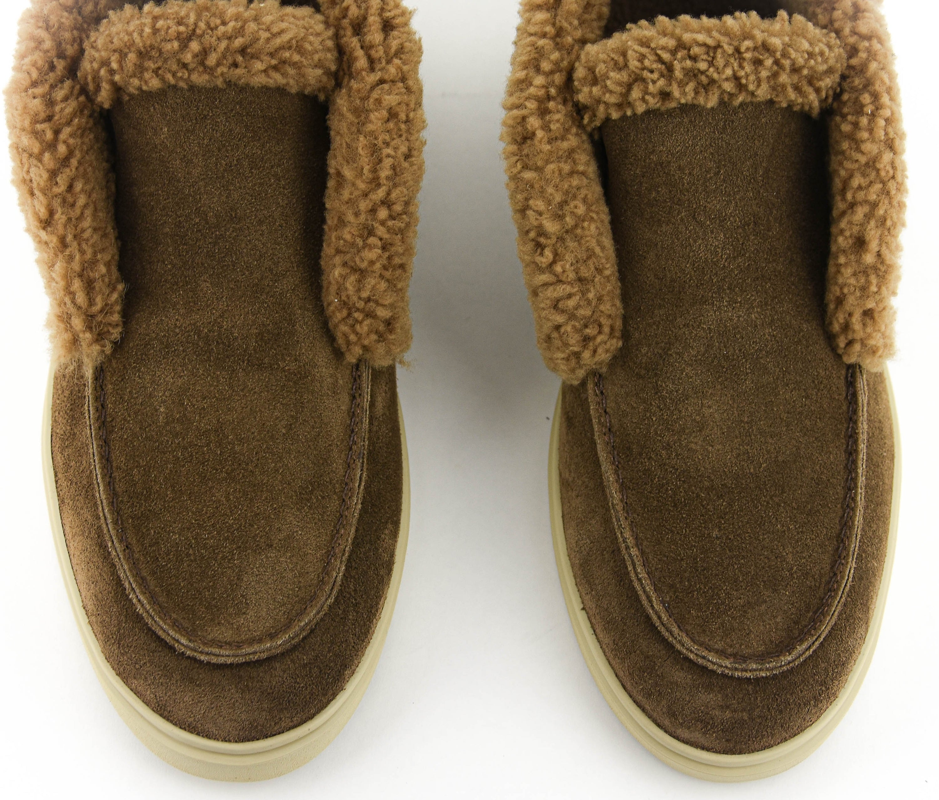 OFFICINE CREATIVE SHEEP LOAFER DARK BROWN