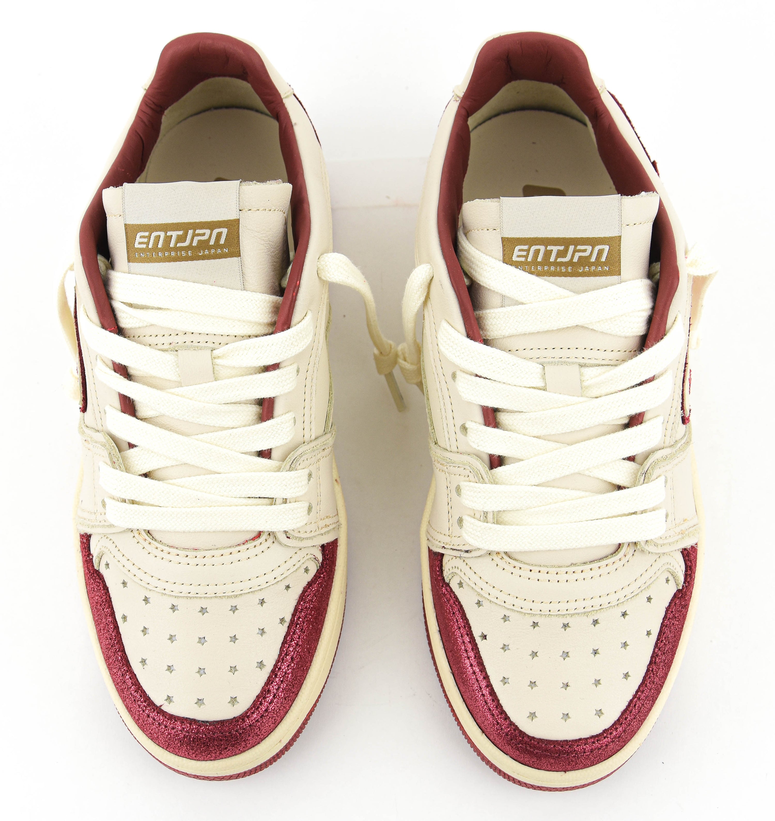 ENTERPRISE JAPAN EGG RO9CKET 1 WHITE BURGUNDY