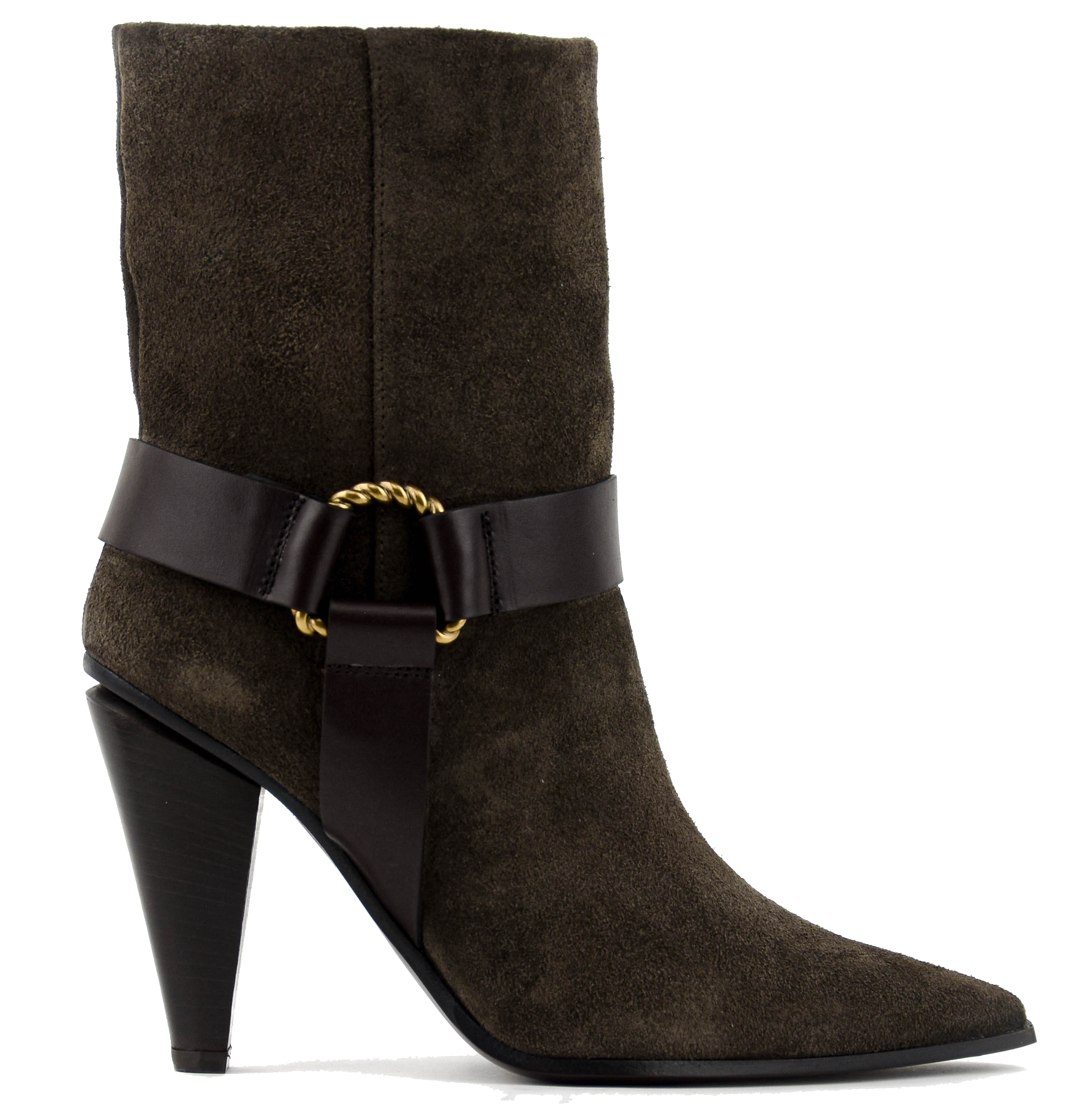 ROBERTO FESTA ZAYA BOOTIE BROWN 100MM