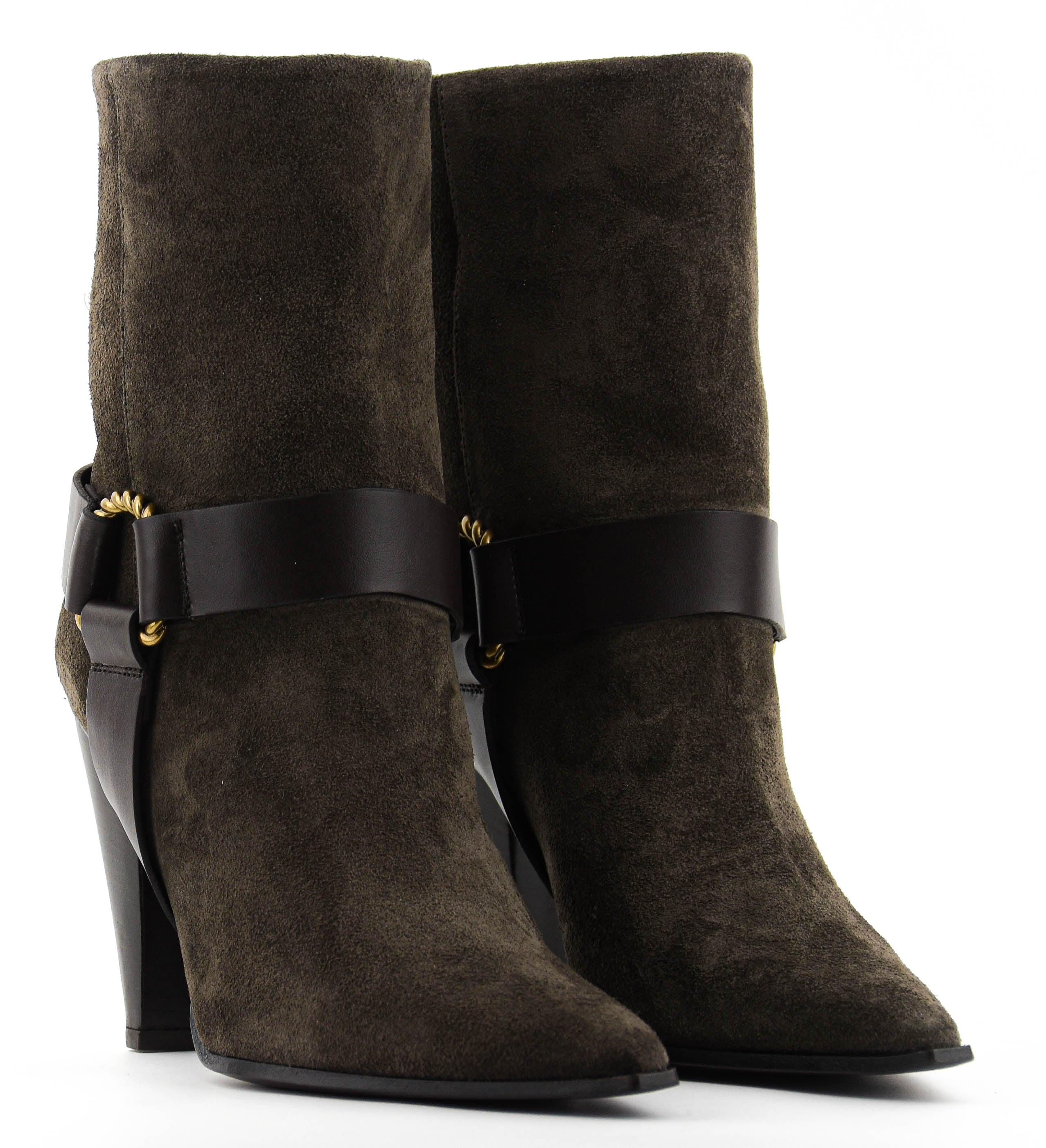 ROBERTO FESTA ZAYA BOOTIE BROWN 100MM