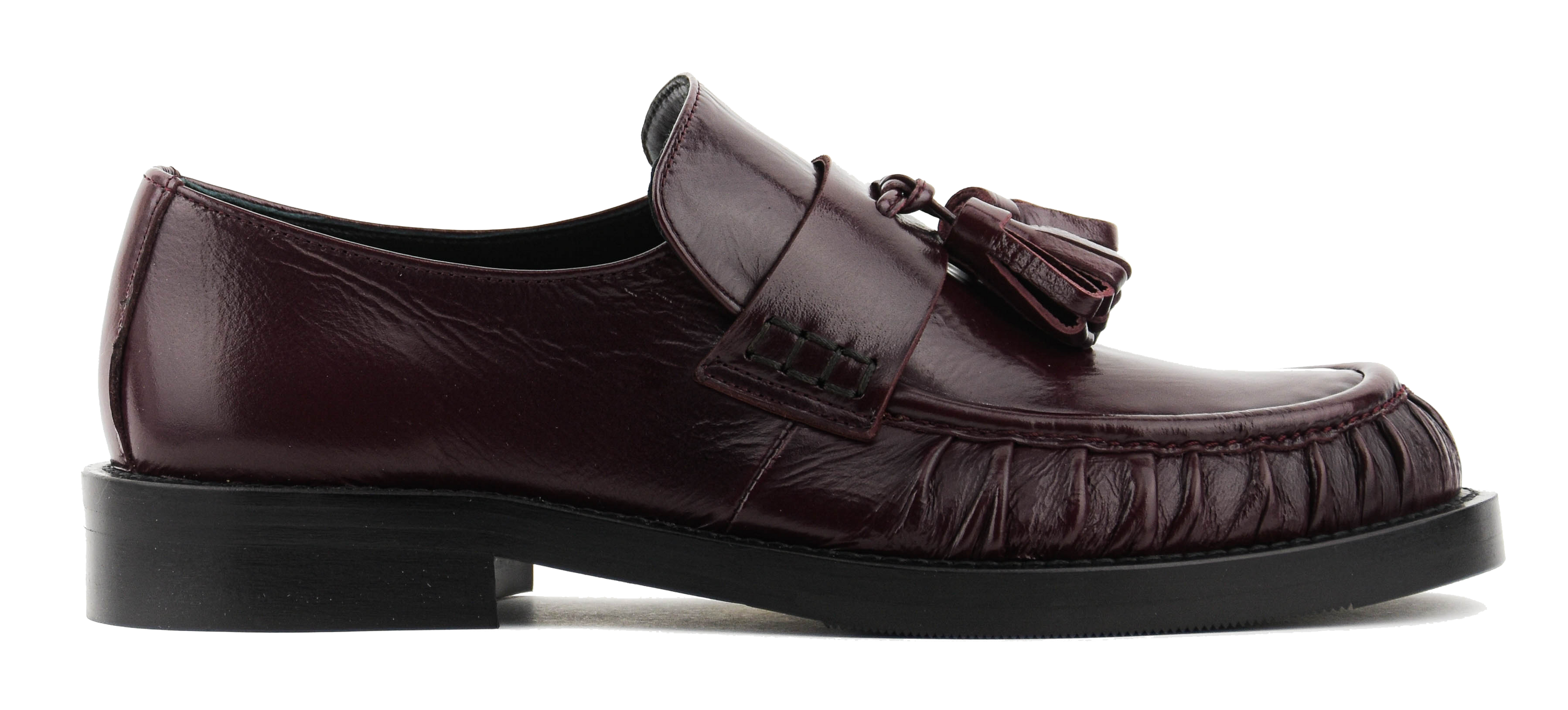 PAUL WARMER LOAFER BURGUNDY TASSELS